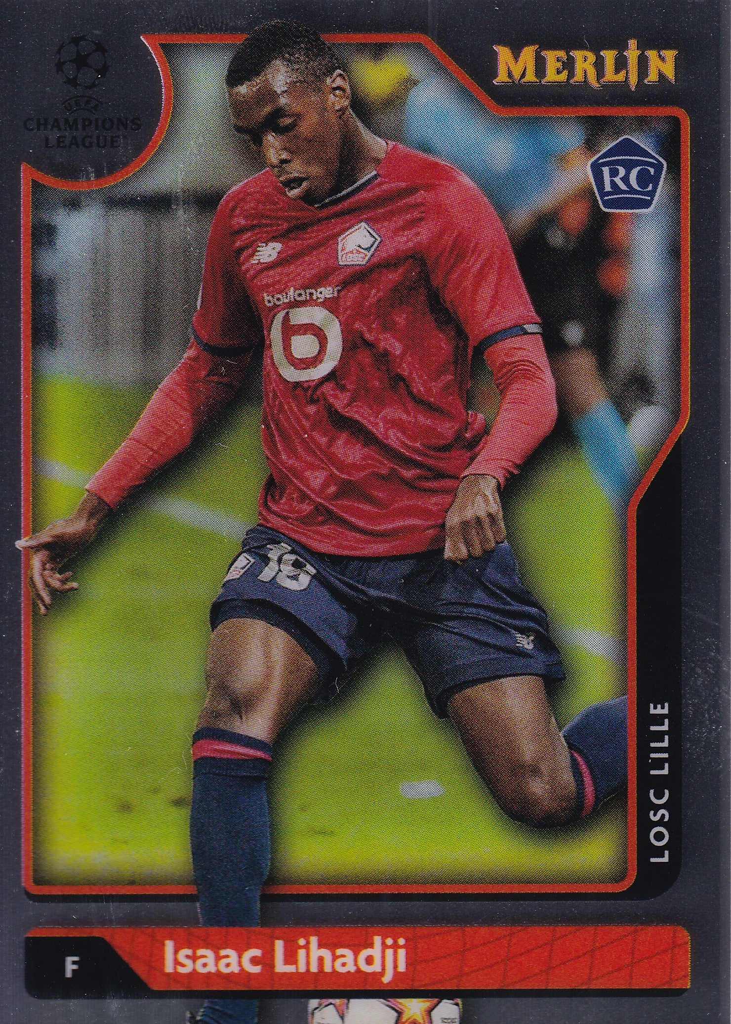 049. ISAAC LIHADJI - LOSC LILLE - ROOKIE CARD