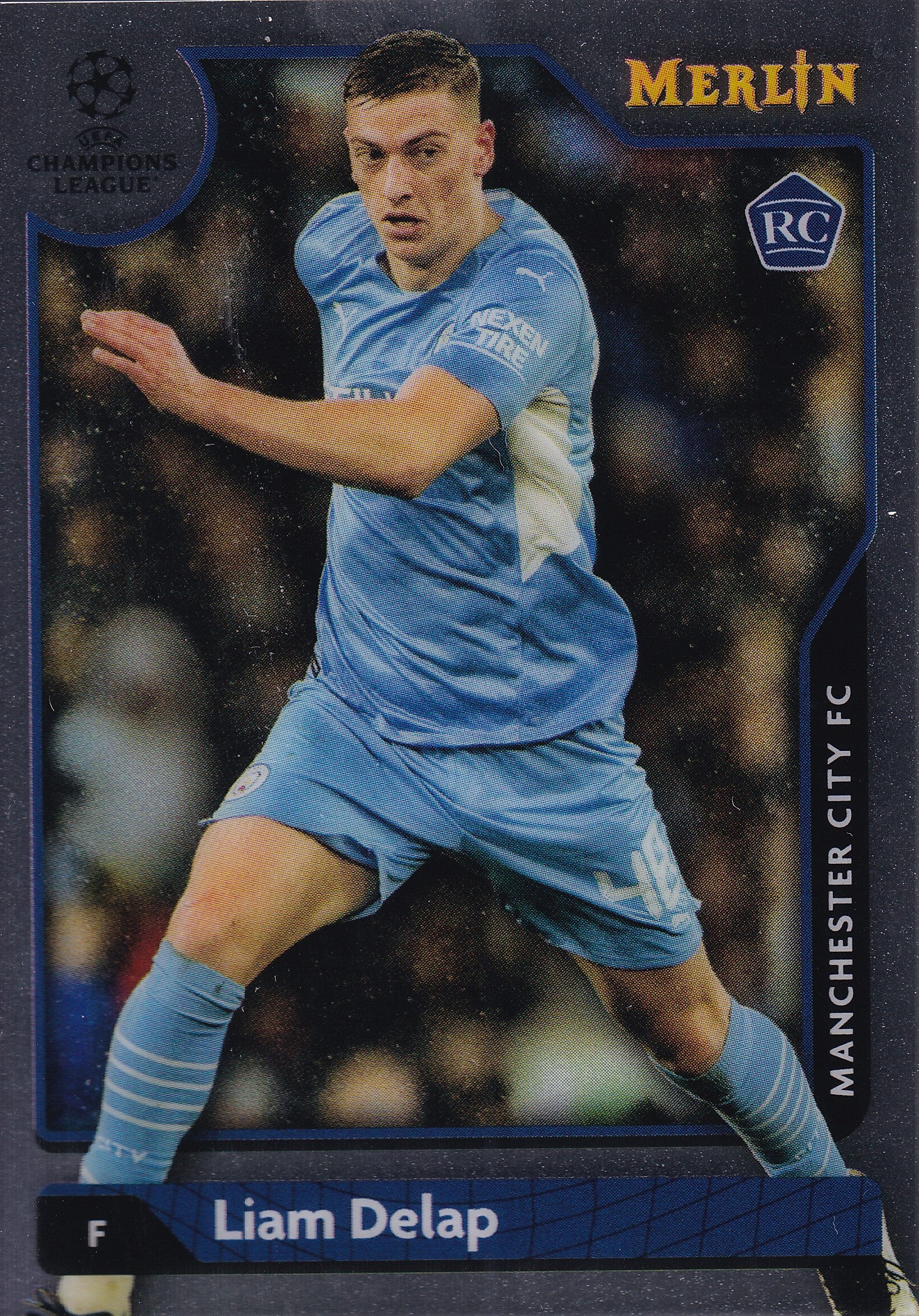 105. LIAM DELAP - MANCHESTER CITY FC - ROOKIE CARD
