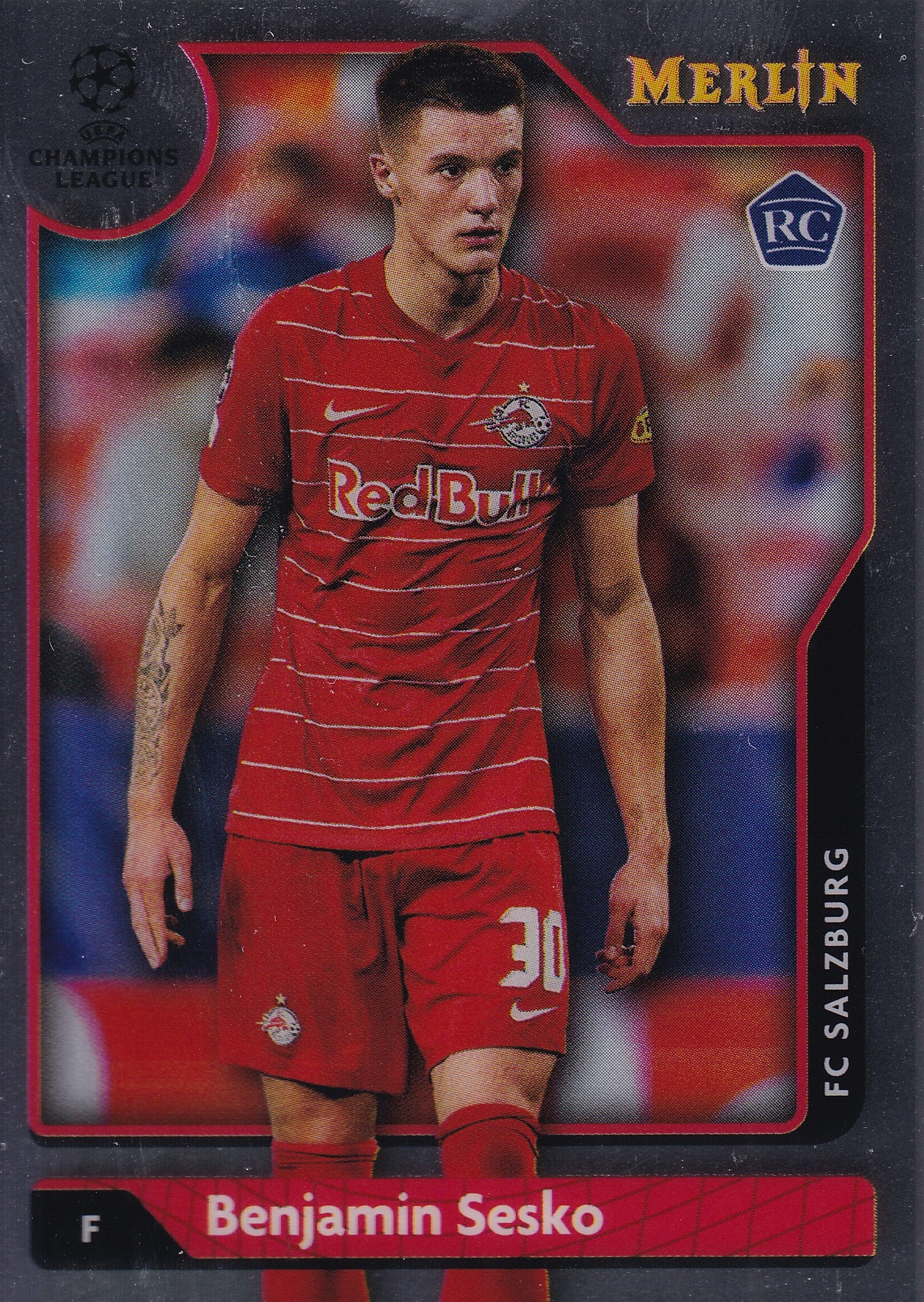 120. BENJAMIN SESKO - FC SALZBURG - ROOKIE CARD