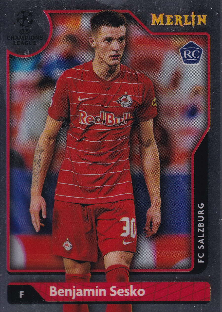 120. BENJAMIN SESKO - FC SALZBURG - ROOKIE CARD