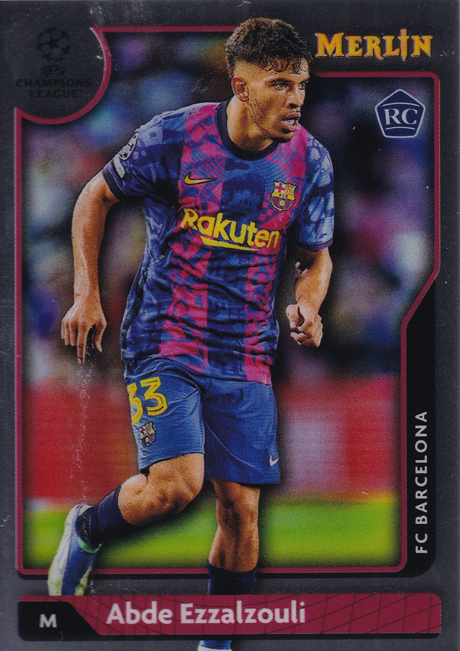 078. ABDE EZZALZOULI - FC BARCELONA - ROOKIE CARD