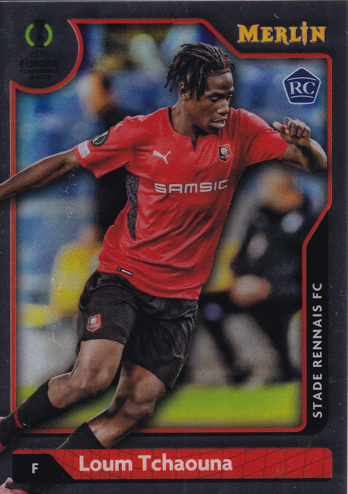 136. LOUM TCHAOUNA - STADE RENNAIS FC - ROOKIE CARD