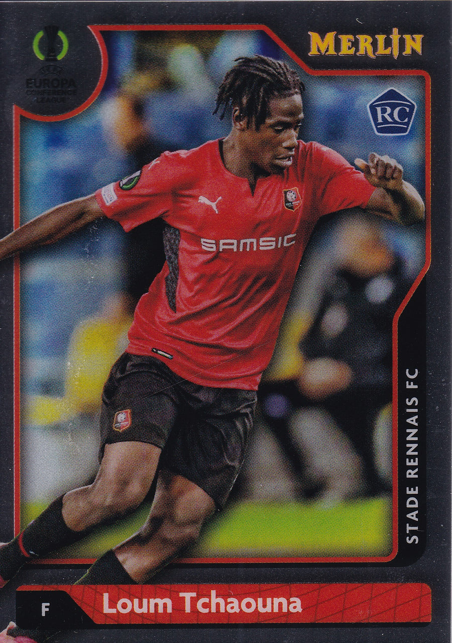 136. LOUM TCHAOUNA - STADE RENNAIS FC - ROOKIE CARD