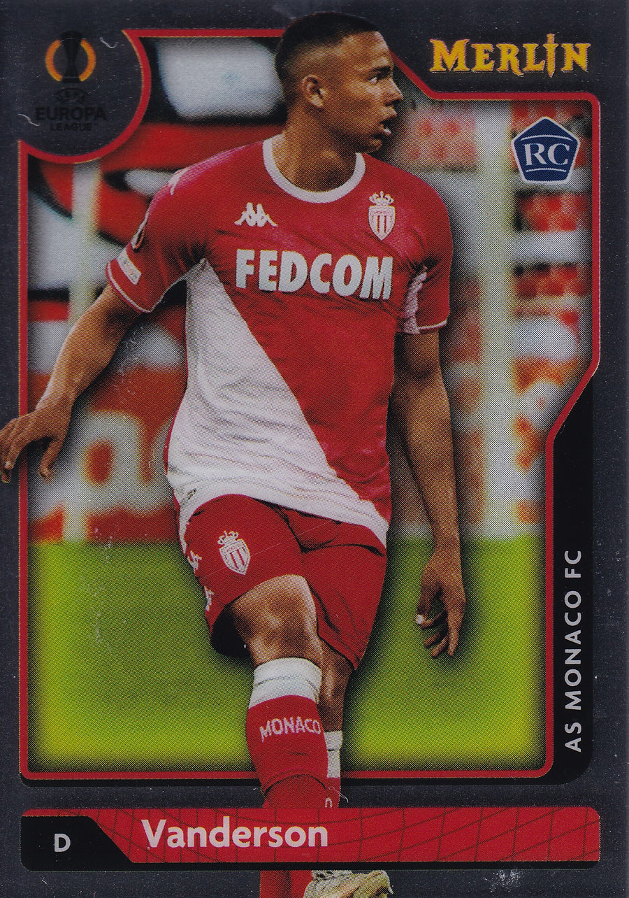 061. VANDERSON - AS MONACO FC - ROOKIE CARD