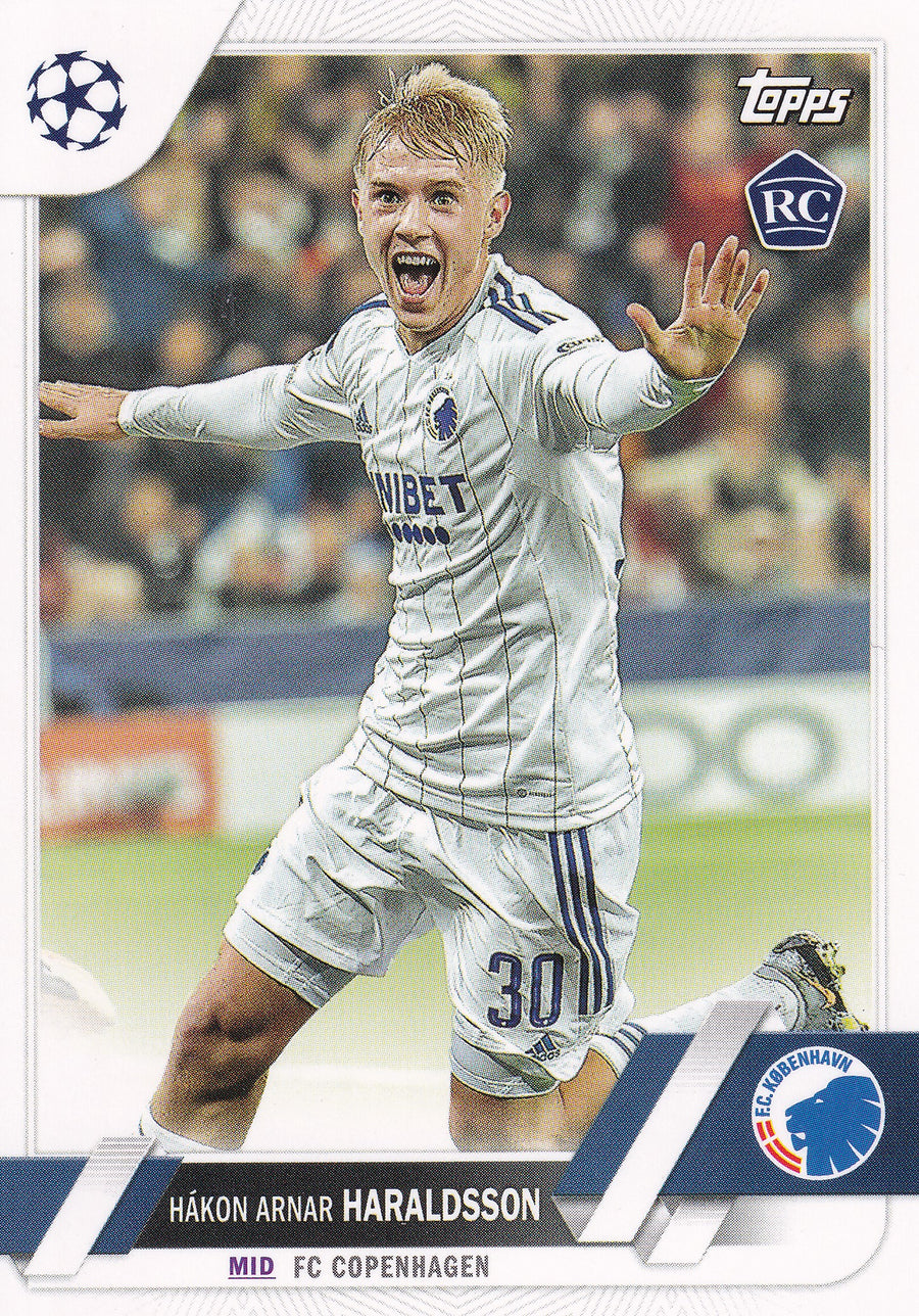 175. HÅKON ARNAR HARALDSSON - FC COPENHAGEN - ROOKIE CARD