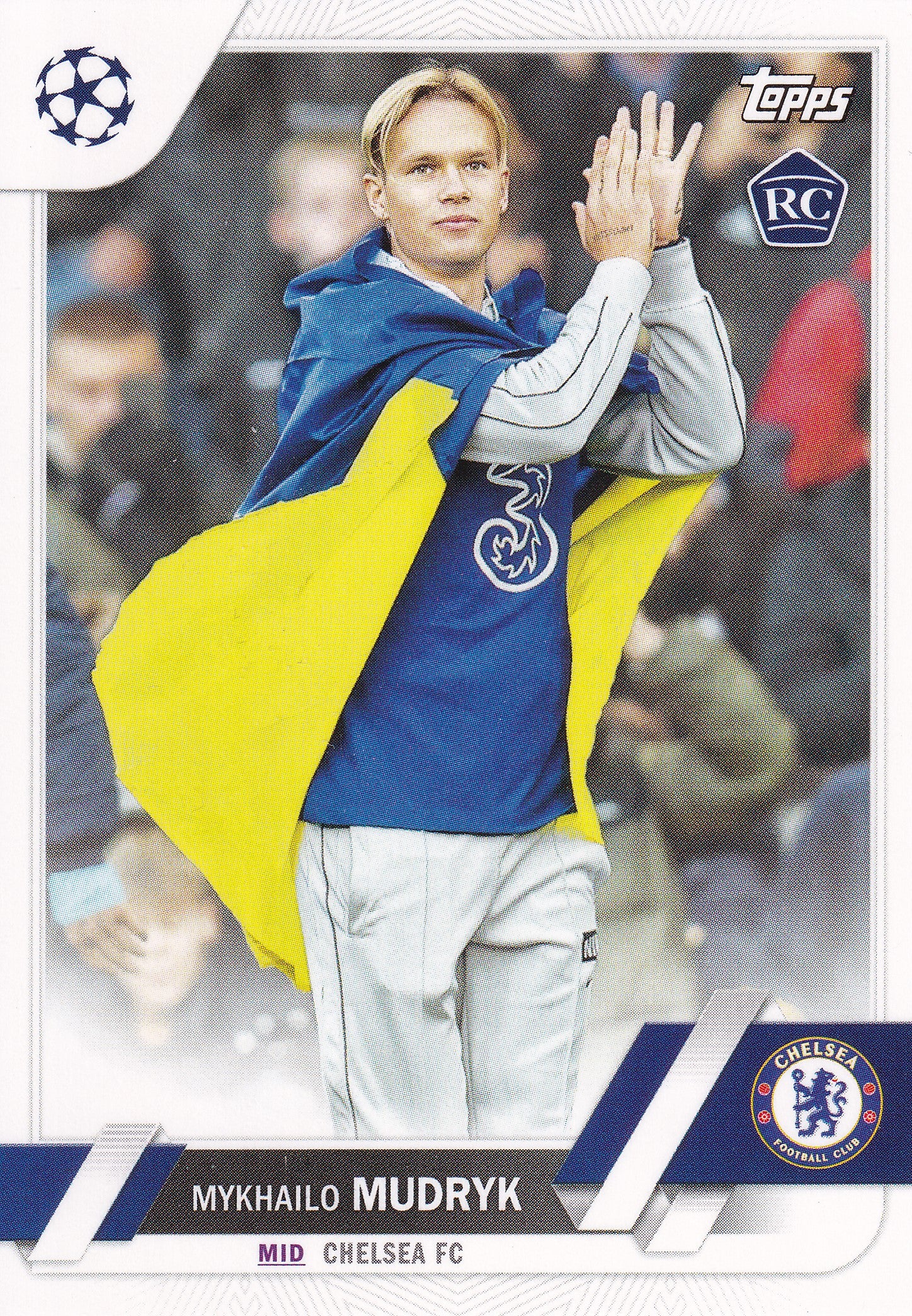 052. MYKHAILO MUDRYK - CHELSEA FC - ROOKIE CARD