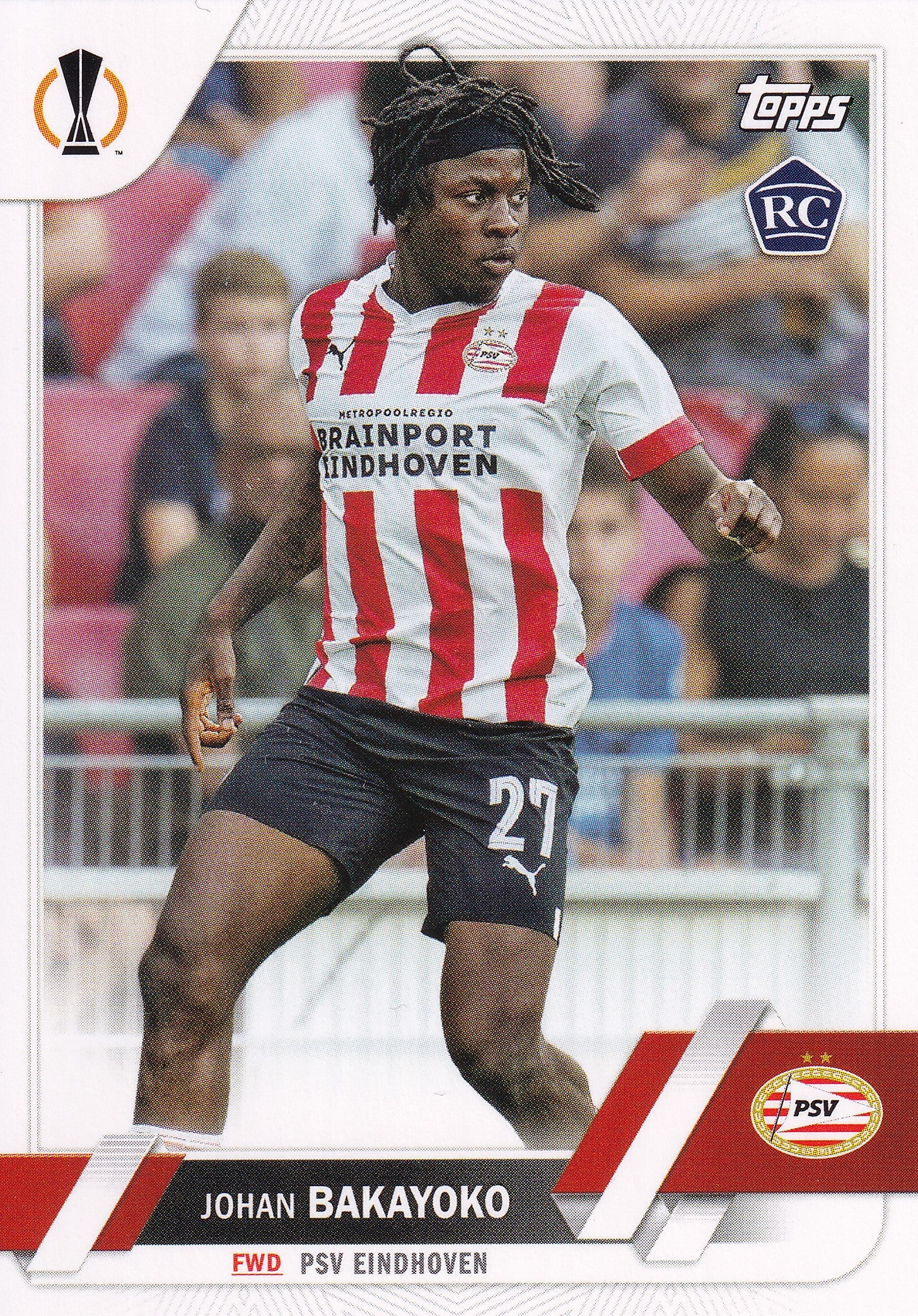 126. JOHAN BAKAYOKO - PSV EINDHOVEN - ROOKIE CARD