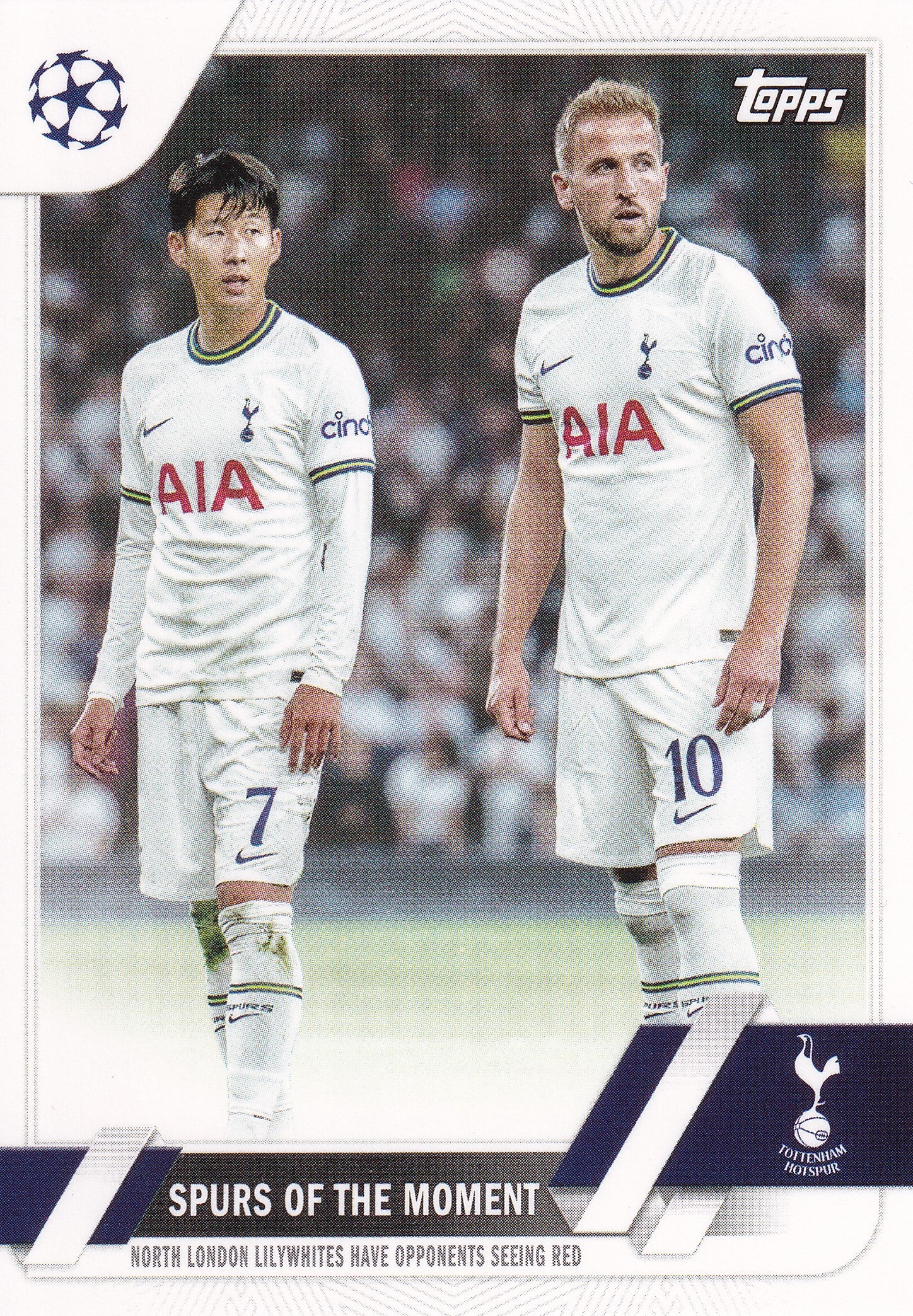 046. SPURS OF THE MOMENT - NORTH LONDON LILYWHITES HAVE OPPONENTS SEEING RED