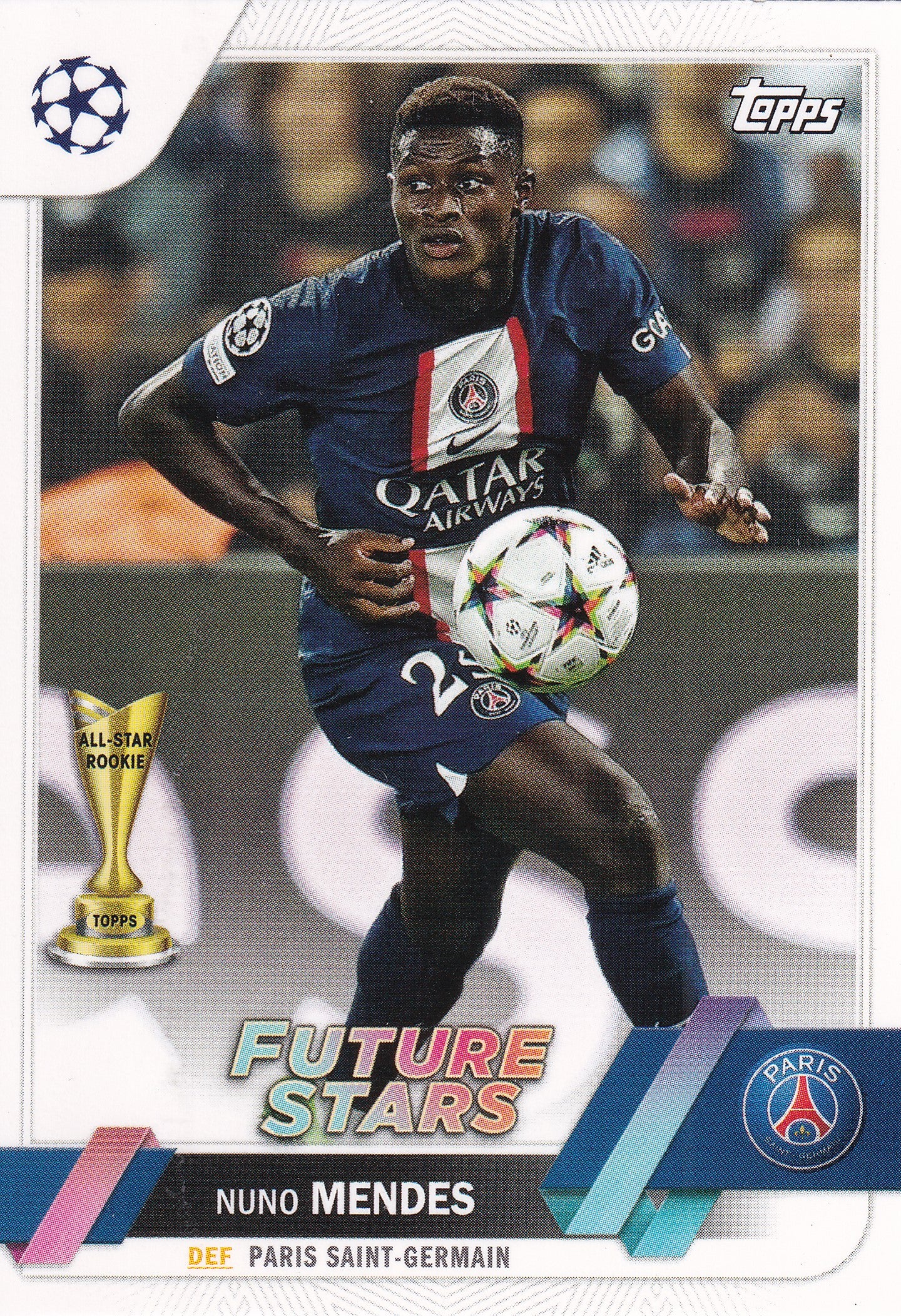 026. NUNO MENDES - PARIS SAINT-GERMAIN - FUTURE STARS
