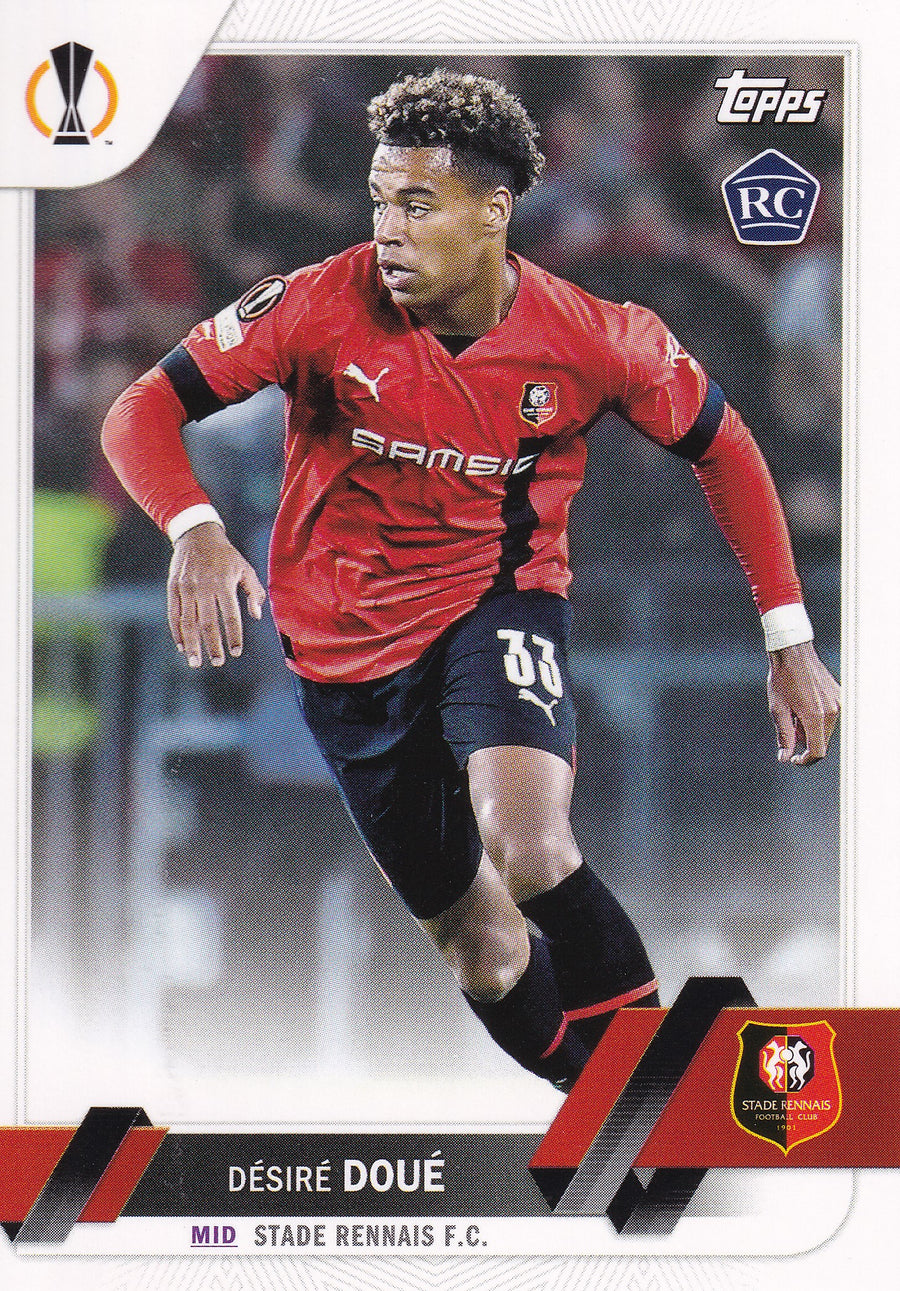 048. DESIRE DOUE - STADE RENNAIS F.C. - ROOKIE CARD