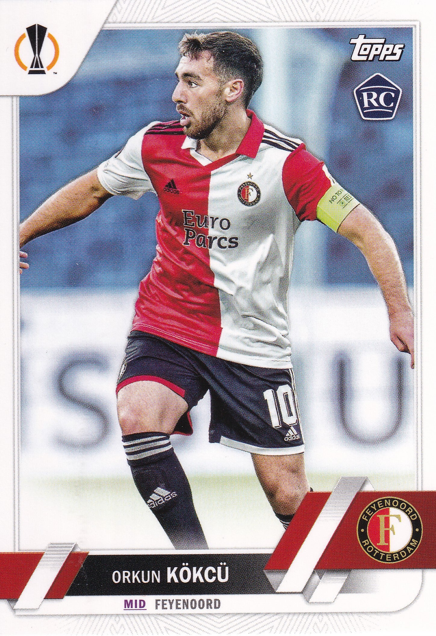 151. ORKUN KOKCU - FEYENOORD - ROOKIE CARD