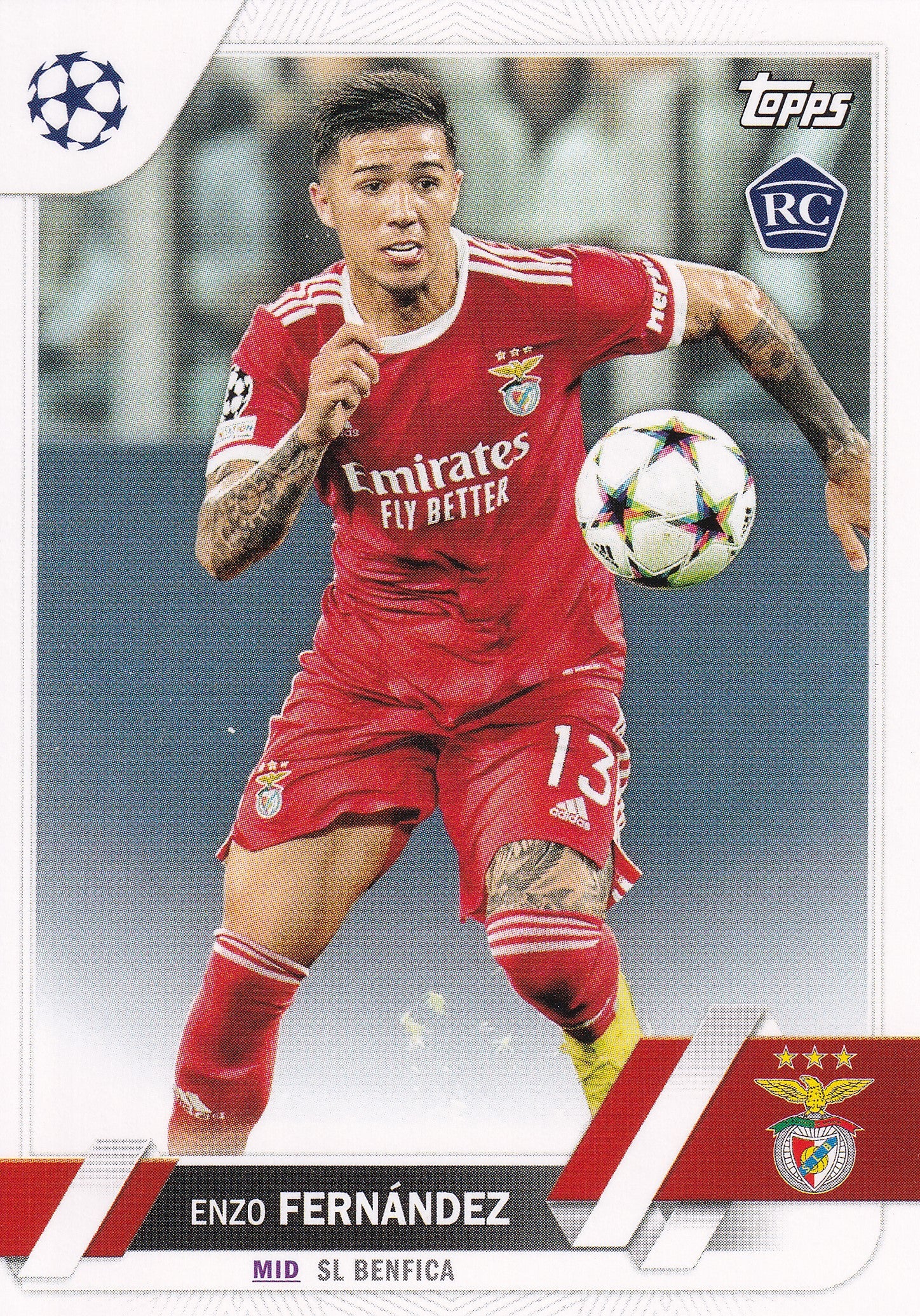 158. ENZO FERNANDEZ - SL BENFICA - ROOKIE CARD