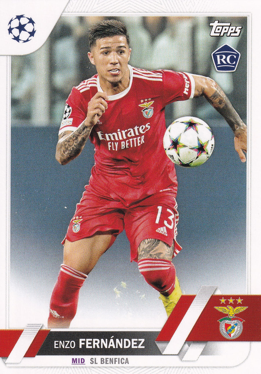 158. ENZO FERNANDEZ - SL BENFICA - ROOKIE CARD