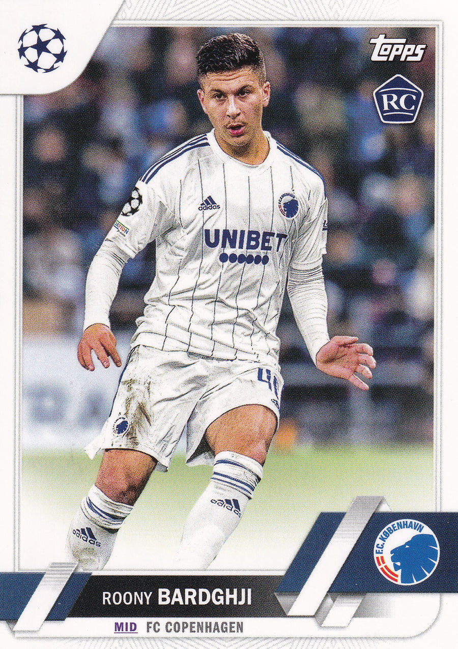 040. ROONY BARDGHJI - FC COPENHAGEN - ROOKIE CARD