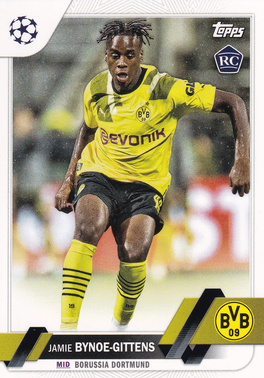043. JAMIE BYNOE-GITTENS - BORUSSIA DORTMUND - ROOKIE CARD
