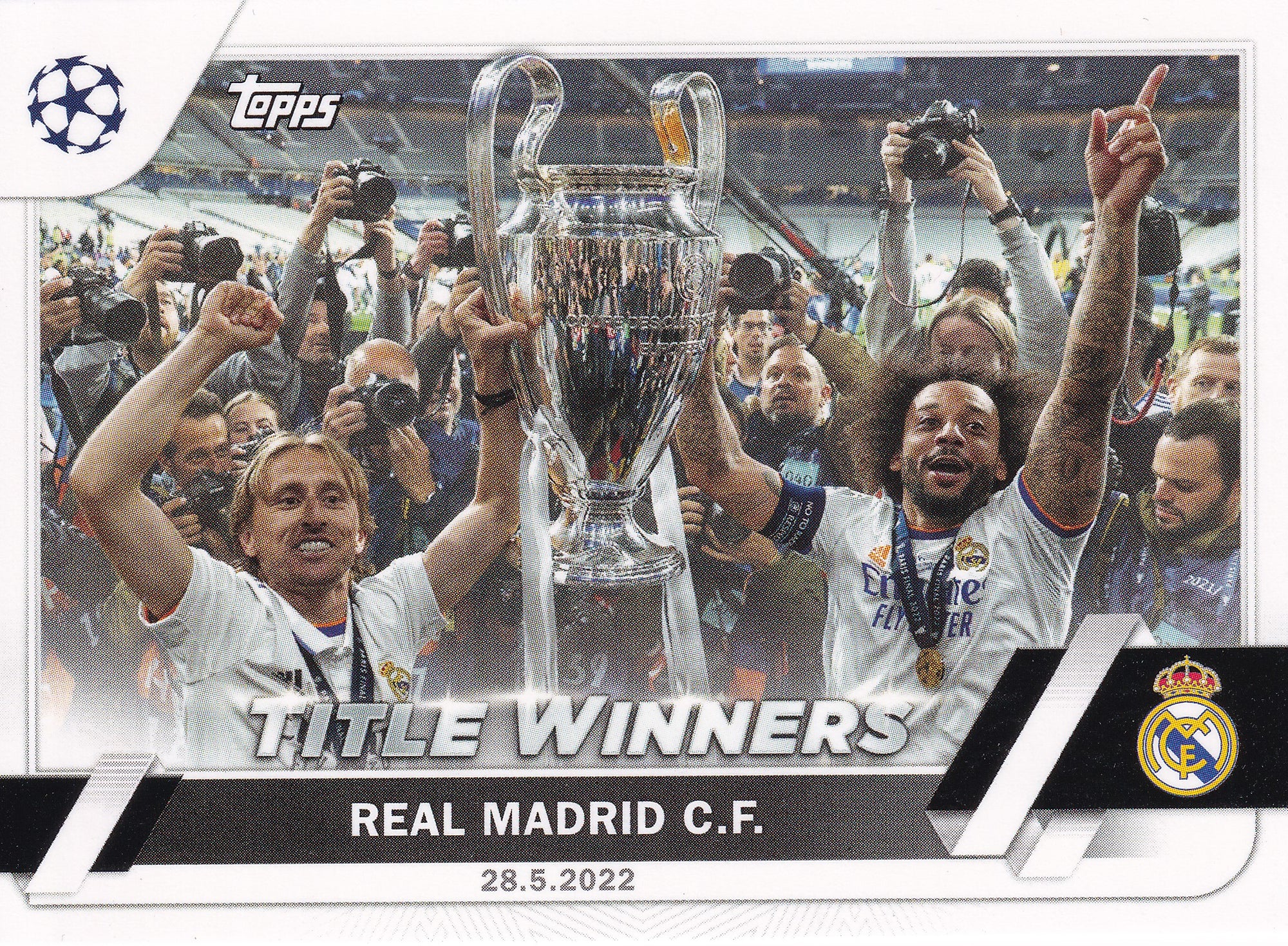 125. REAL MADRID C.F. - TITLE WINNERS
