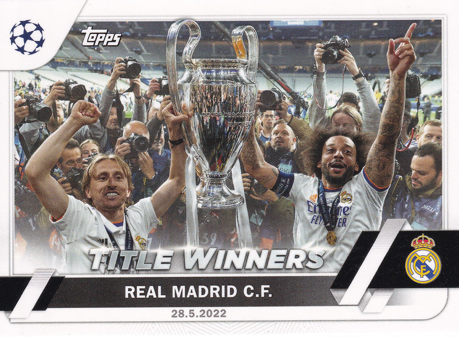 125. REAL MADRID C.F. - TITLE WINNERS