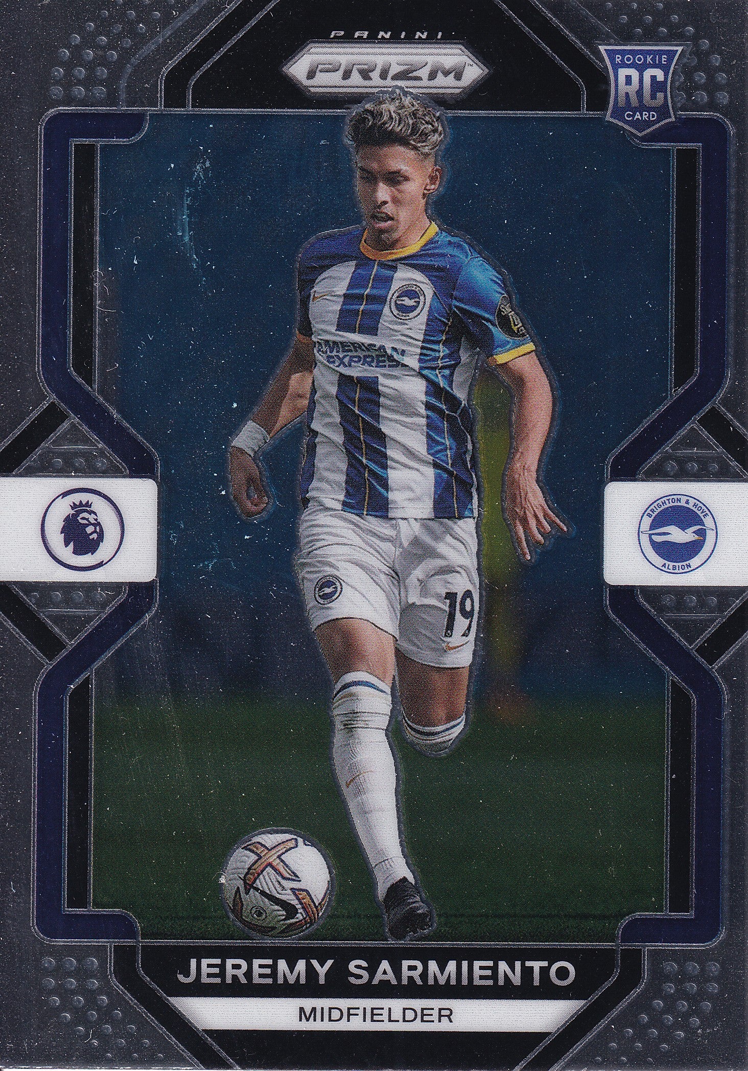 136. JEREMY SARMIENTO - BRIGHTON & HOVE ALBION - ROOKIE CARD