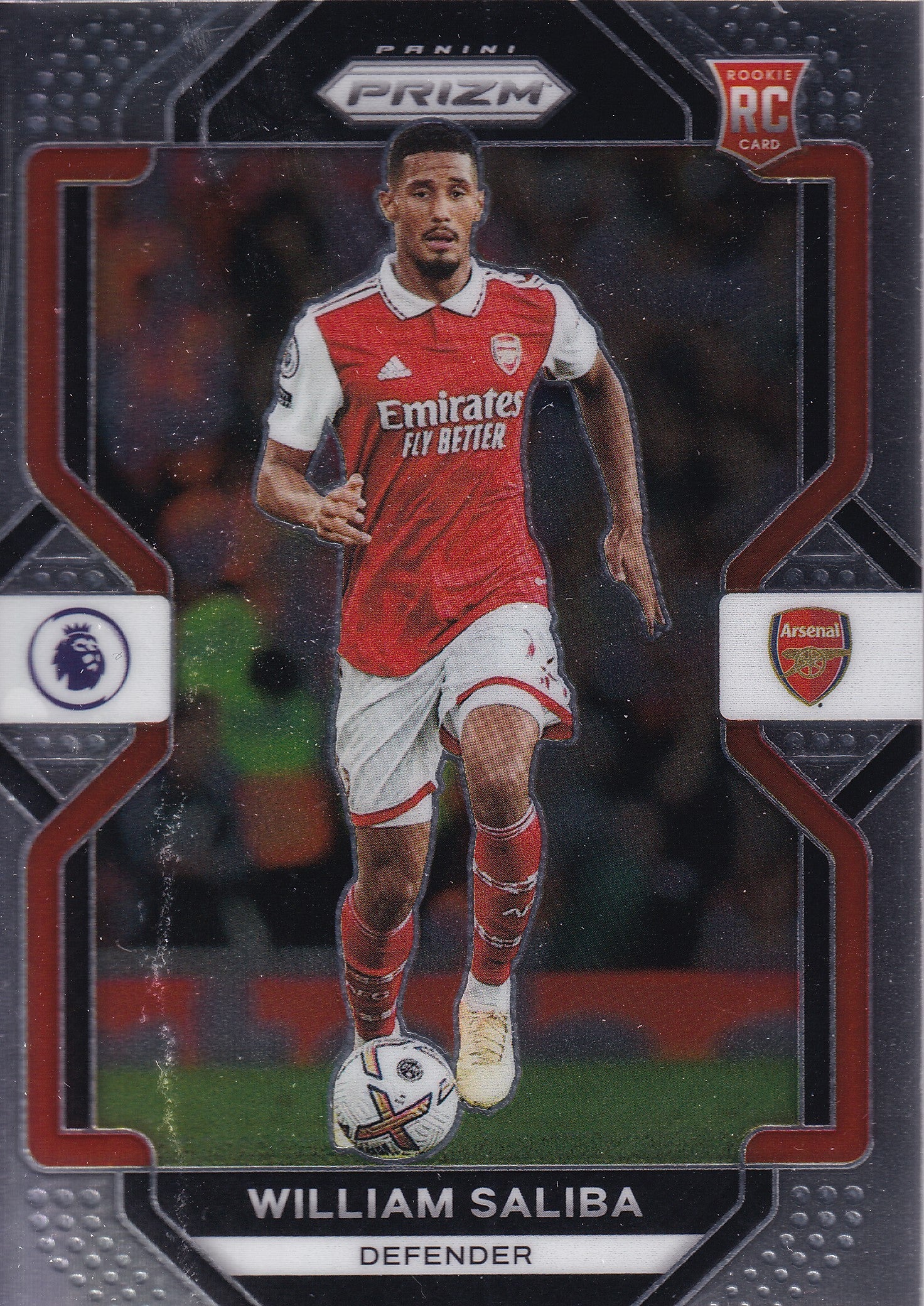 167. WILLIAM SALIBA - ARSENAL - ROOKIE CARD