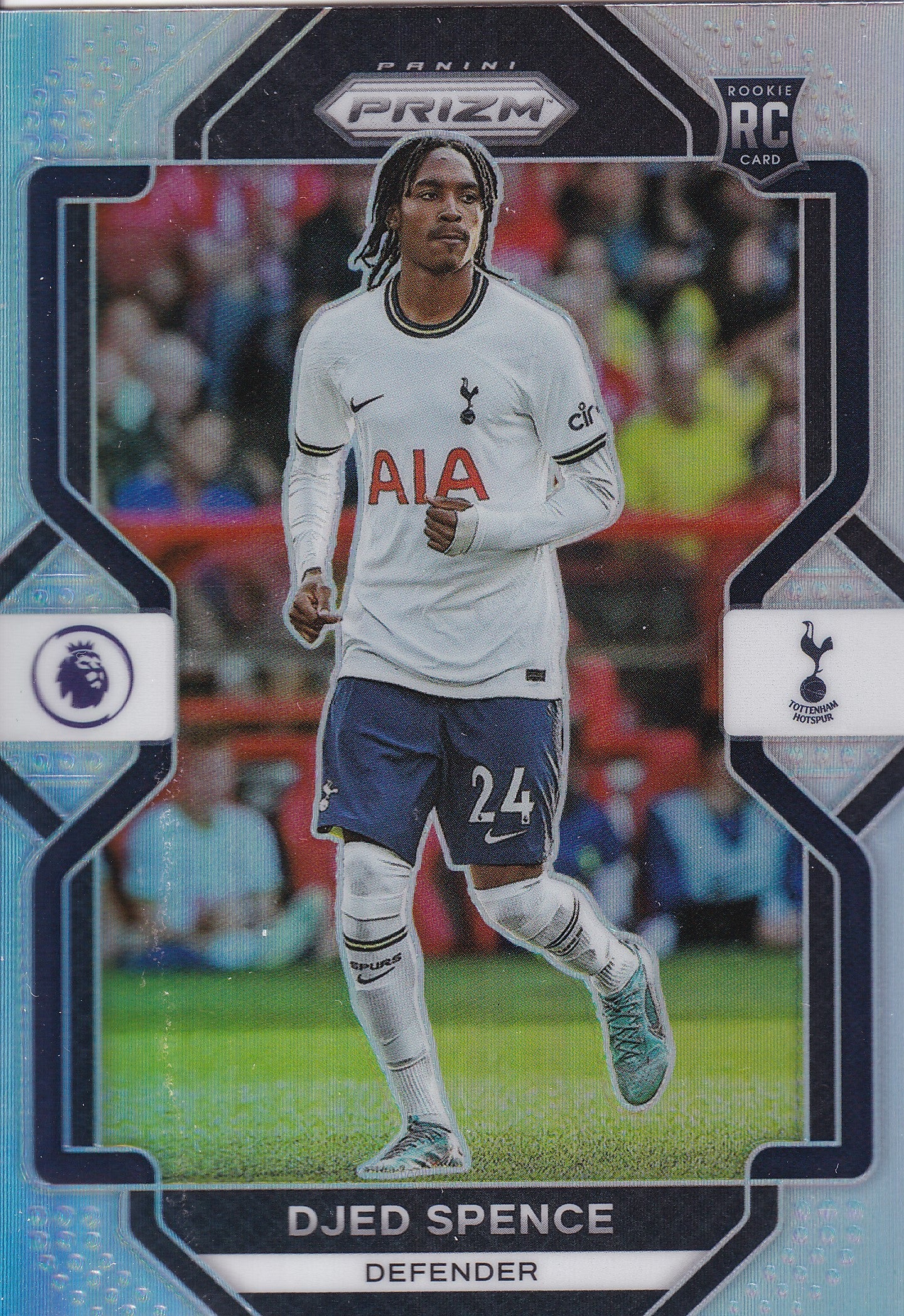 300. DJED SPENCE - TOTTENHAM HOTSPUR - ROOKIE CARD - SILVER