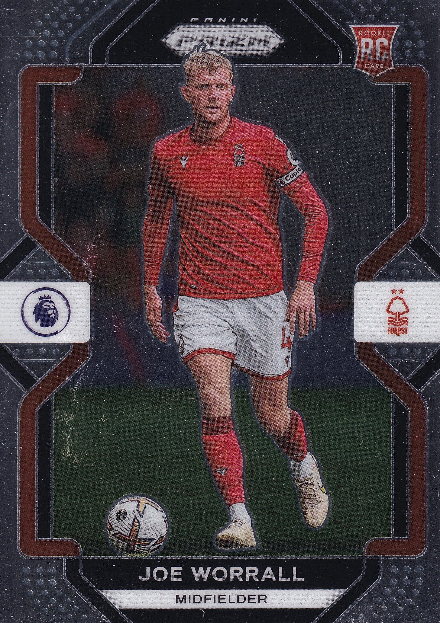 143. JOE WORRALL - NOTTINGHAM FOREST - ROOKIE CARD