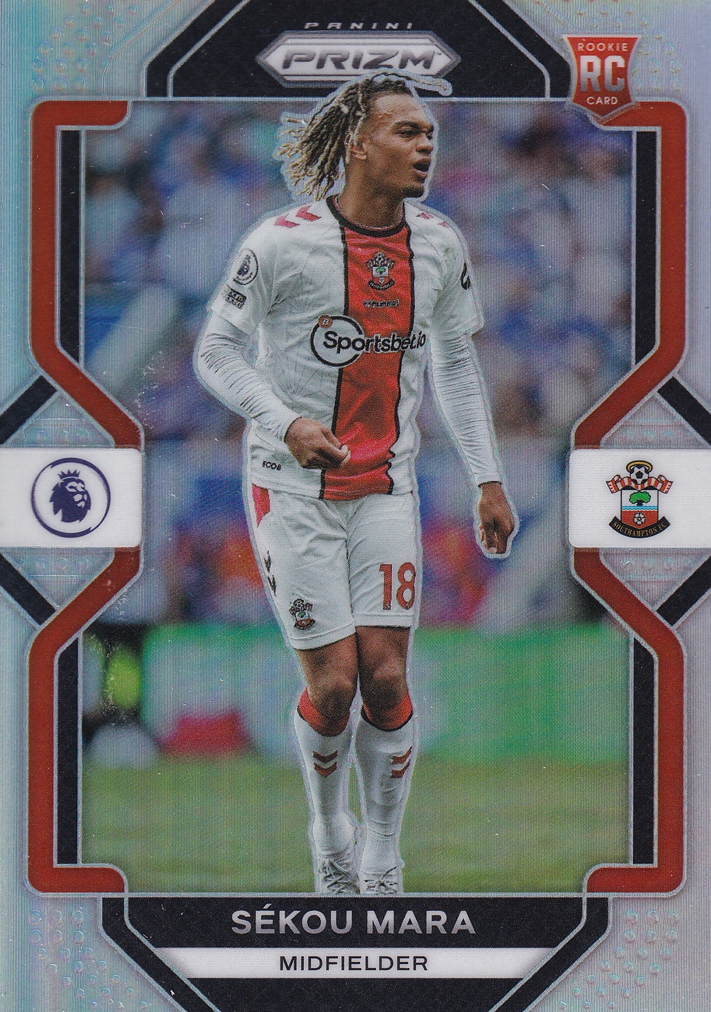 209. SEKOU MARA - SOUTHAMPTON - ROOKIE CARD - SILVER