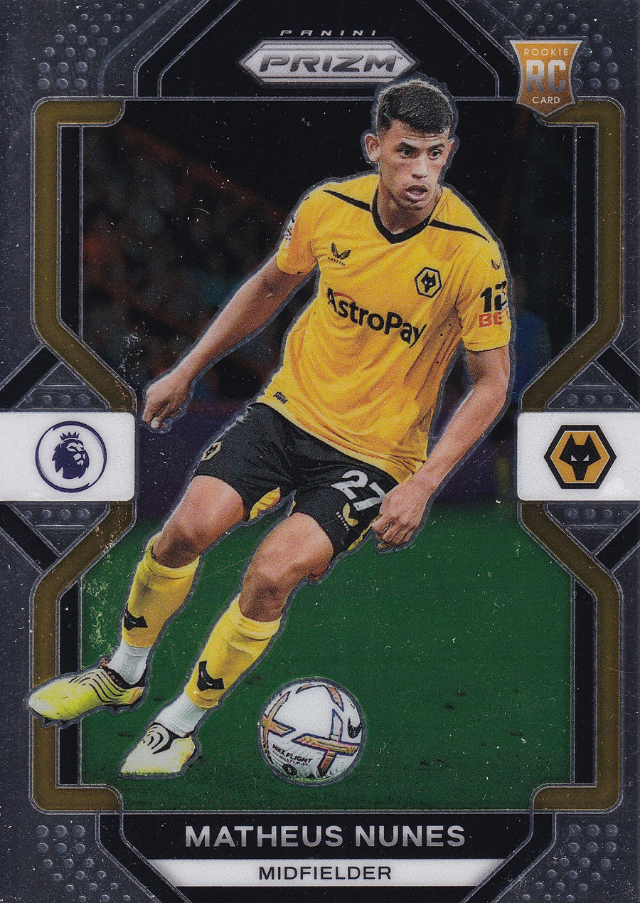 255. MATHEUS NUNES - WOLVERHAMPTON WANDERERS - ROOKIE CARD