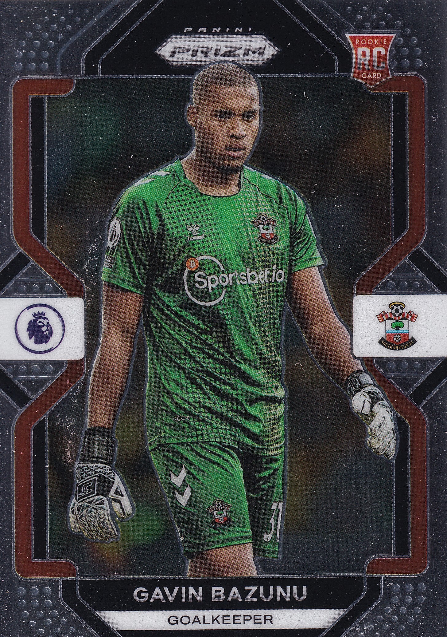 210. GAVIN BAZUNU - SOUTHAMPTON - ROOKIE CARD