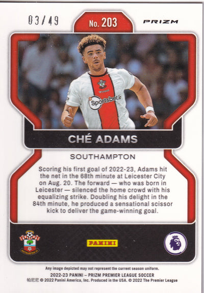 203. CHE ADAMS - SOUTHAMPTON - RED SPECKAL /49