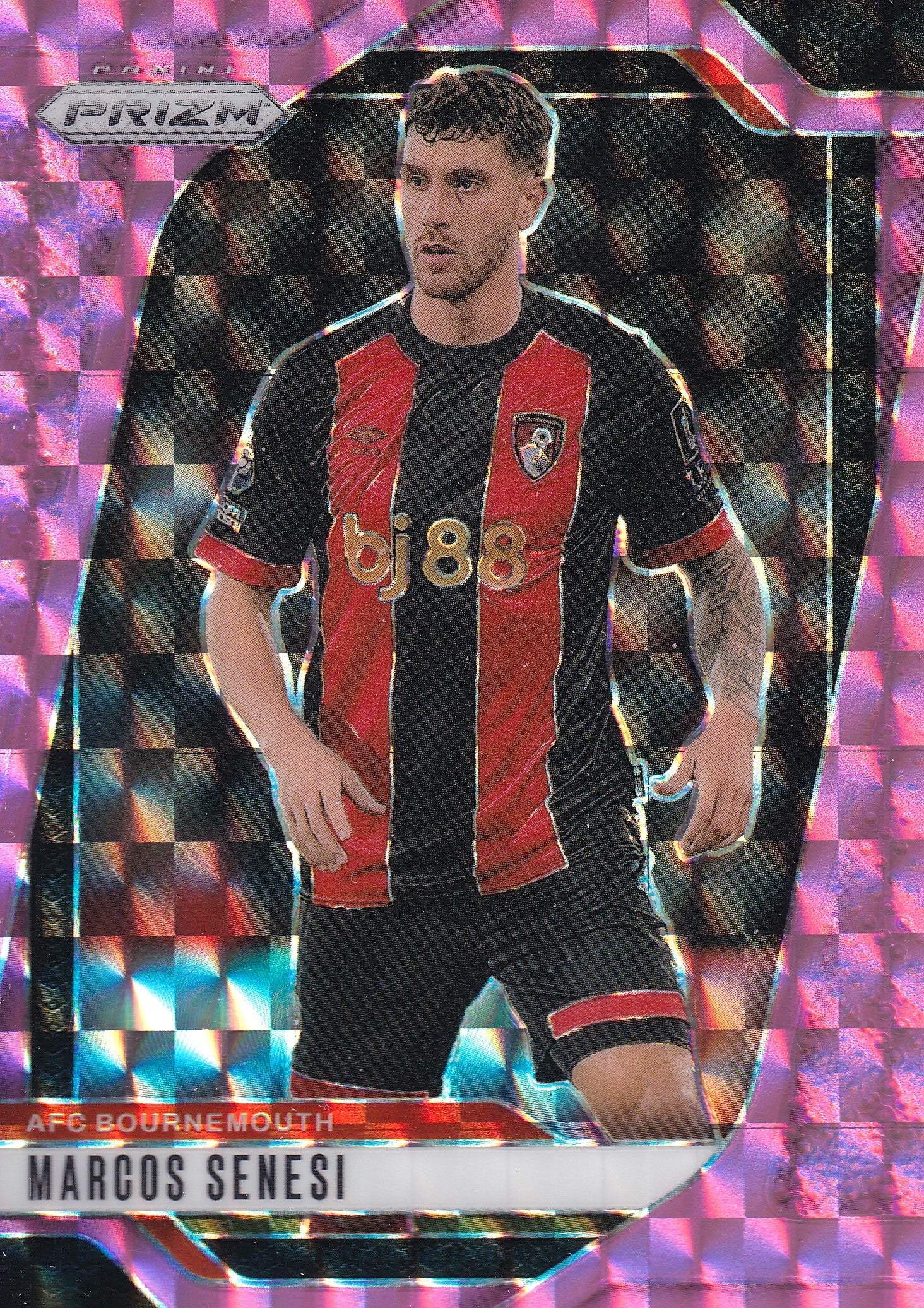 187. MARCOS SENESI - AFC BOURNEMOUTH - PINK