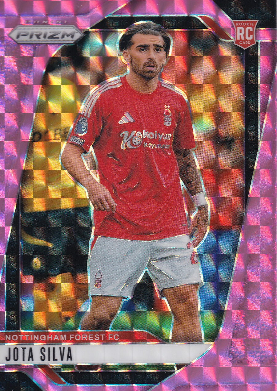264. JOTA SILVA - NOTTINGHAM FOREST FC - ROOKIE CARD - PINK
