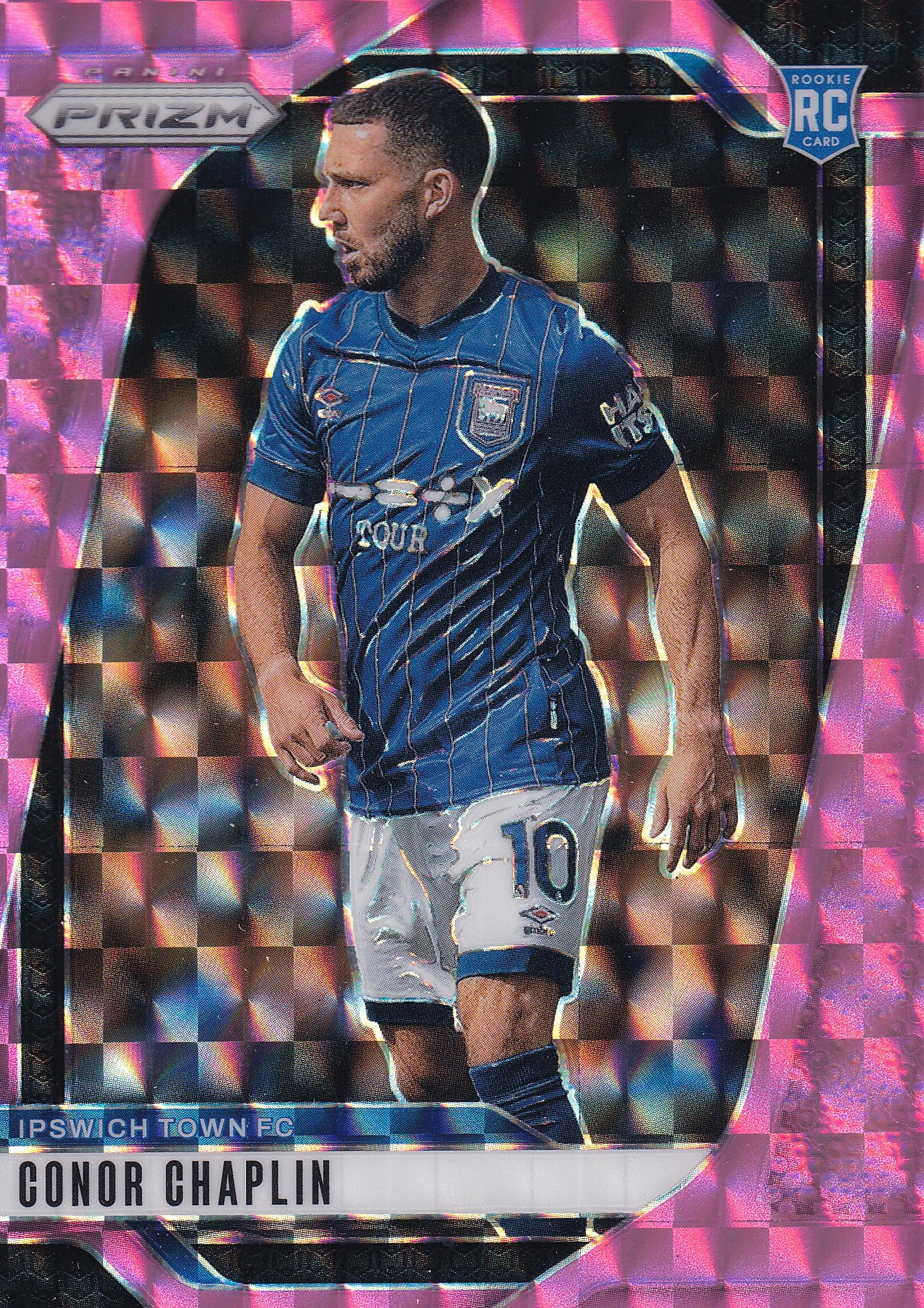 279. CONOR CHAPLIN - IPSWICH TOWN FC - ROOKIE CARD - PINK