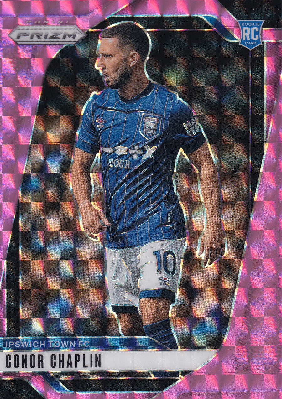 279. CONOR CHAPLIN - IPSWICH TOWN FC - ROOKIE CARD - PINK