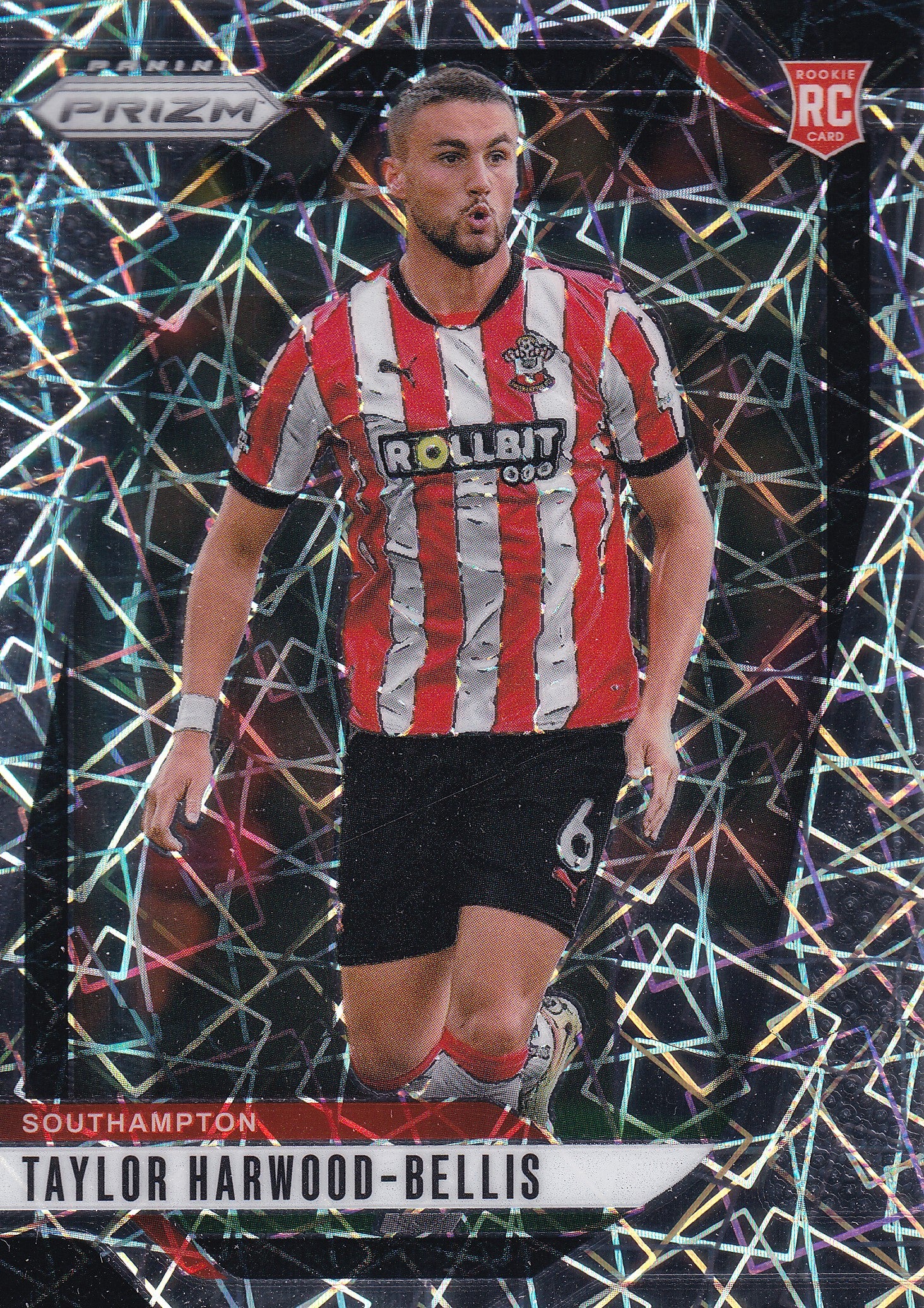 293. TAYLOR HARWOOD-BELLIS - SOUTHAMPTON - ROOKIE CARD - LAZER