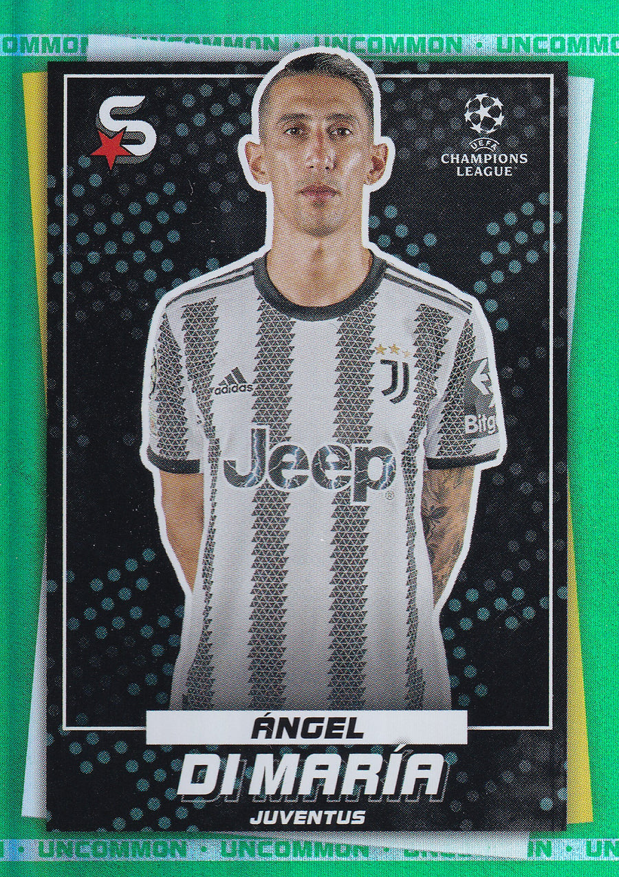091. ANGEL DI MARIA - JUVENTUS - GREEN REFRACTOR