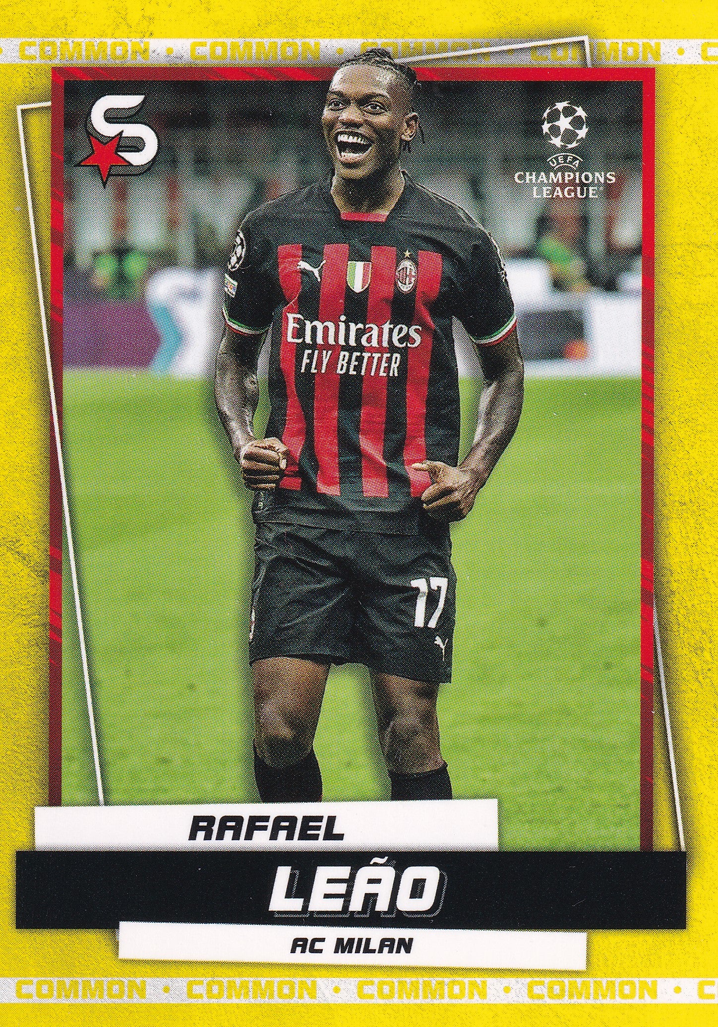 074. RAFAEL LEAO - AC MILAN - YELLOW IMAGE