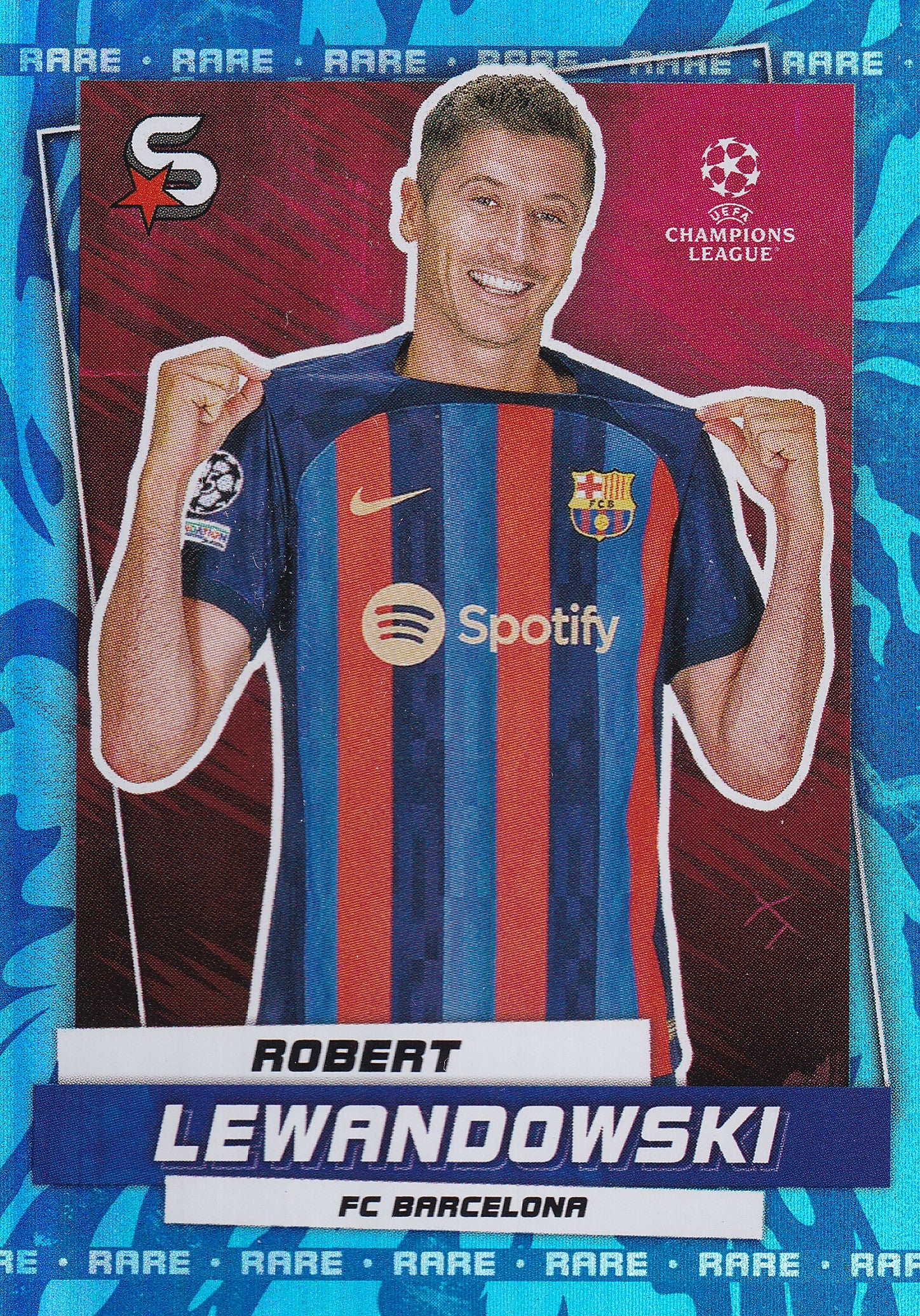056. ROBERT LEWANDOWSKI - FC BARCELONA - RARE