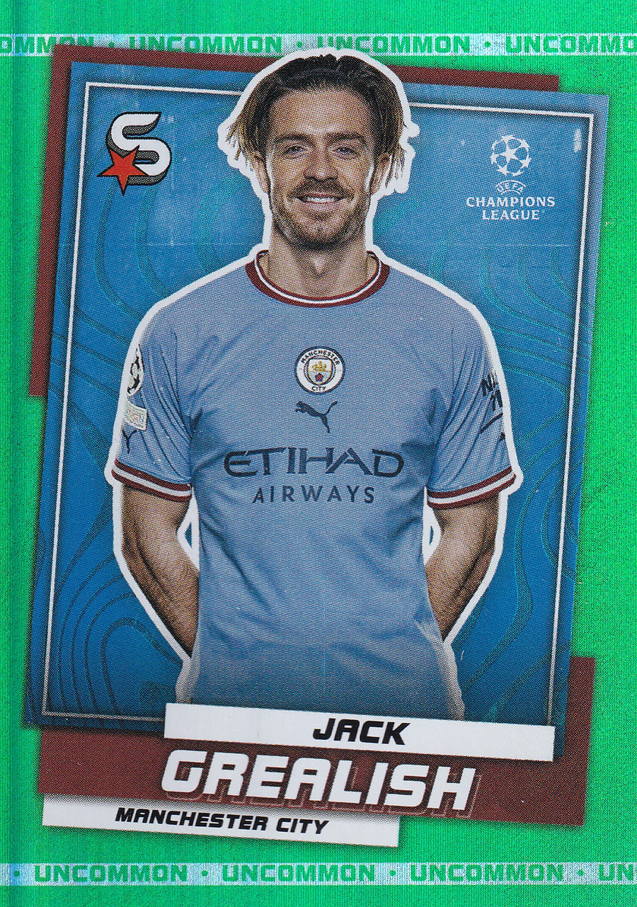 006. JACK GREALISH - MANCHESTER CITY - GREEN UNCOMMON