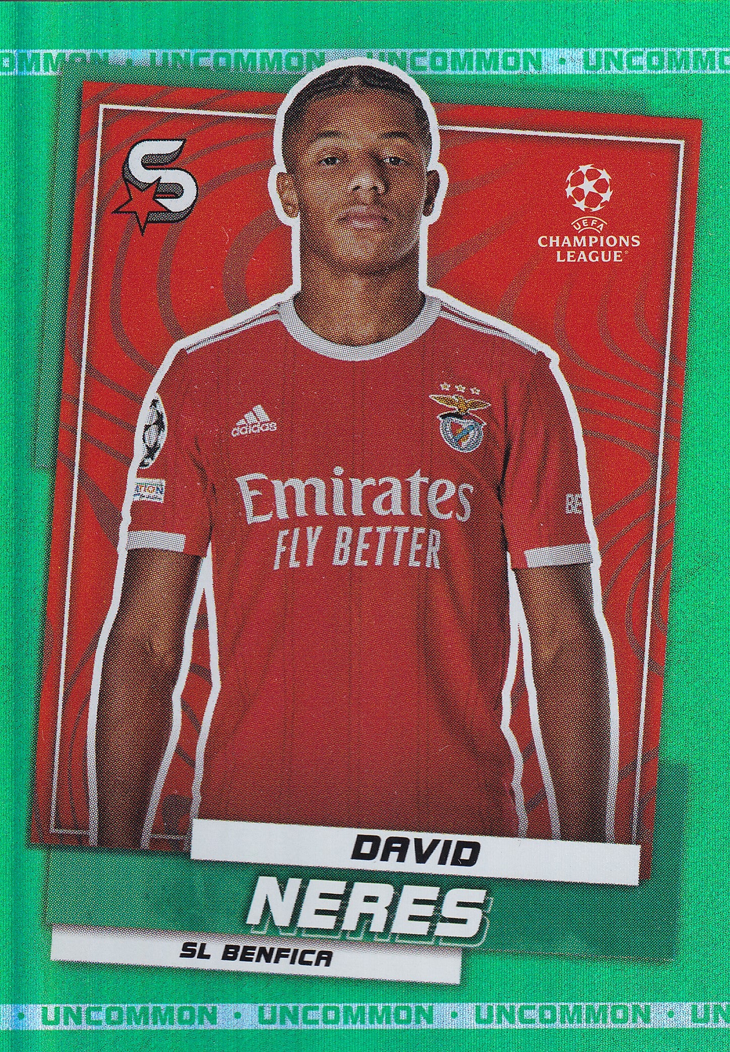151. DAVID NERES - SL BENFICA - GREEN UNCOMMON