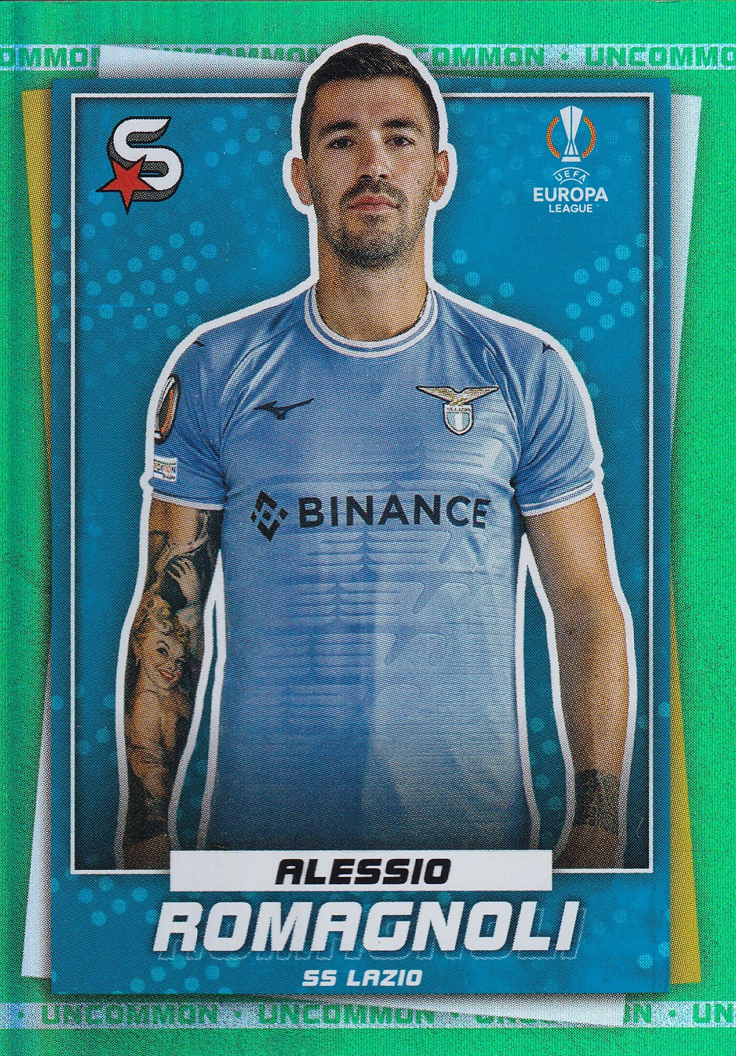 179. ALESSIO ROMAGNOLI - SS LAZIO - GREEN UNCOMMON