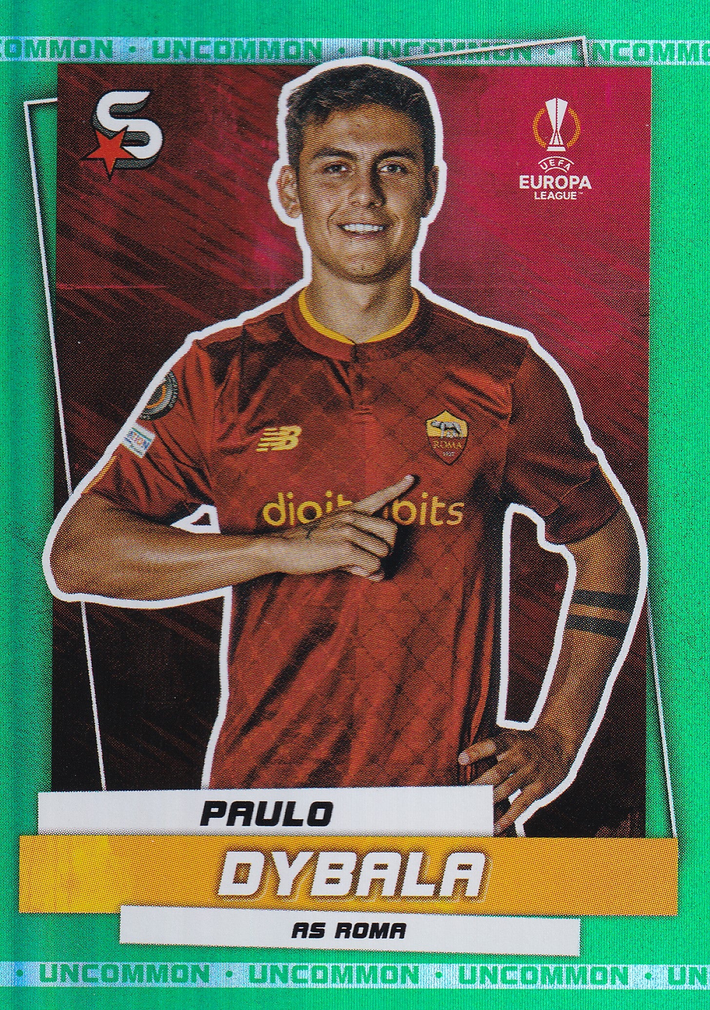 183. PAULO DYBALA - AS ROMA - GREEN UNCOMMON