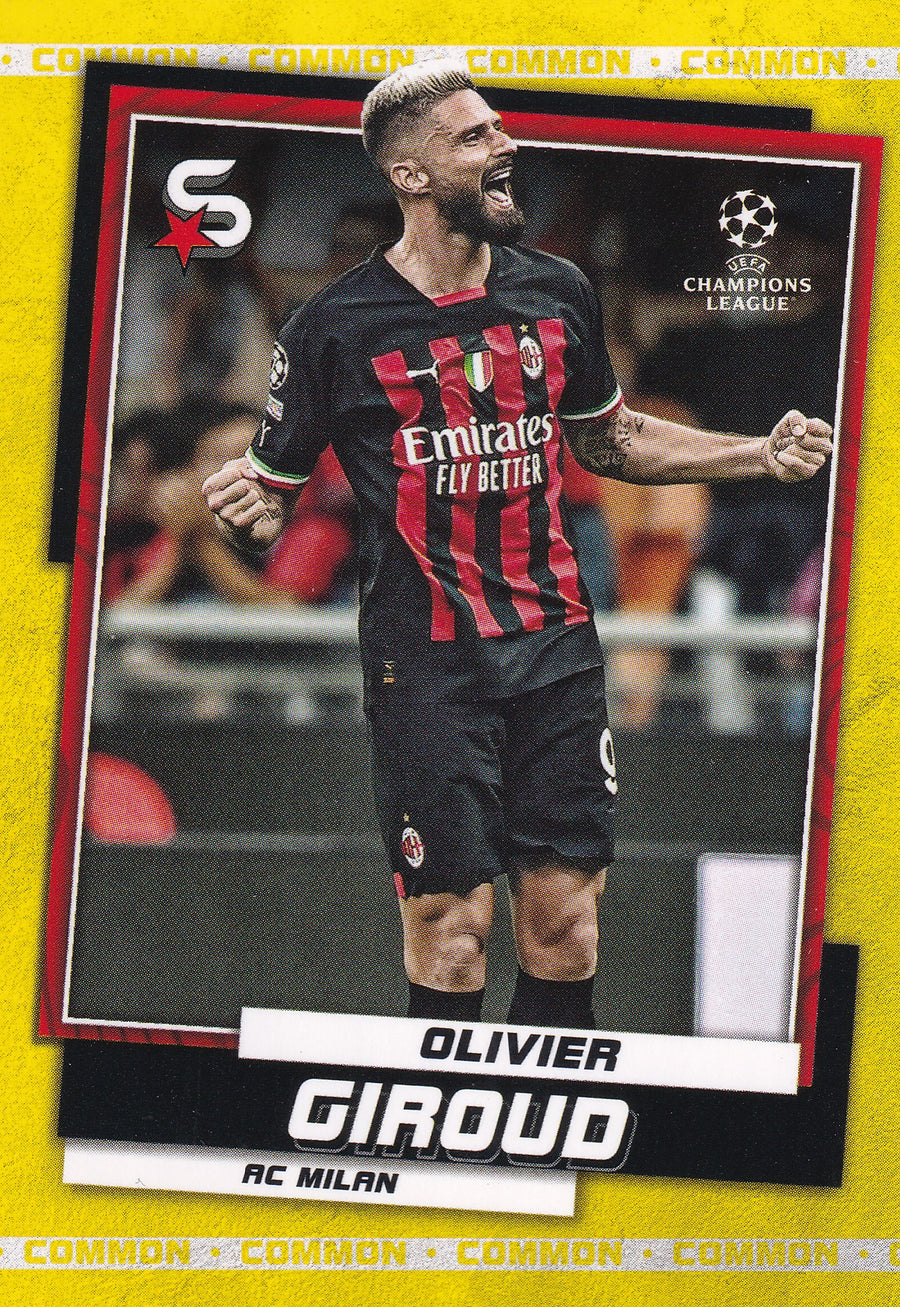 075. OLIVIER GIROUD - AC MILAN - YELLOW IMAGE