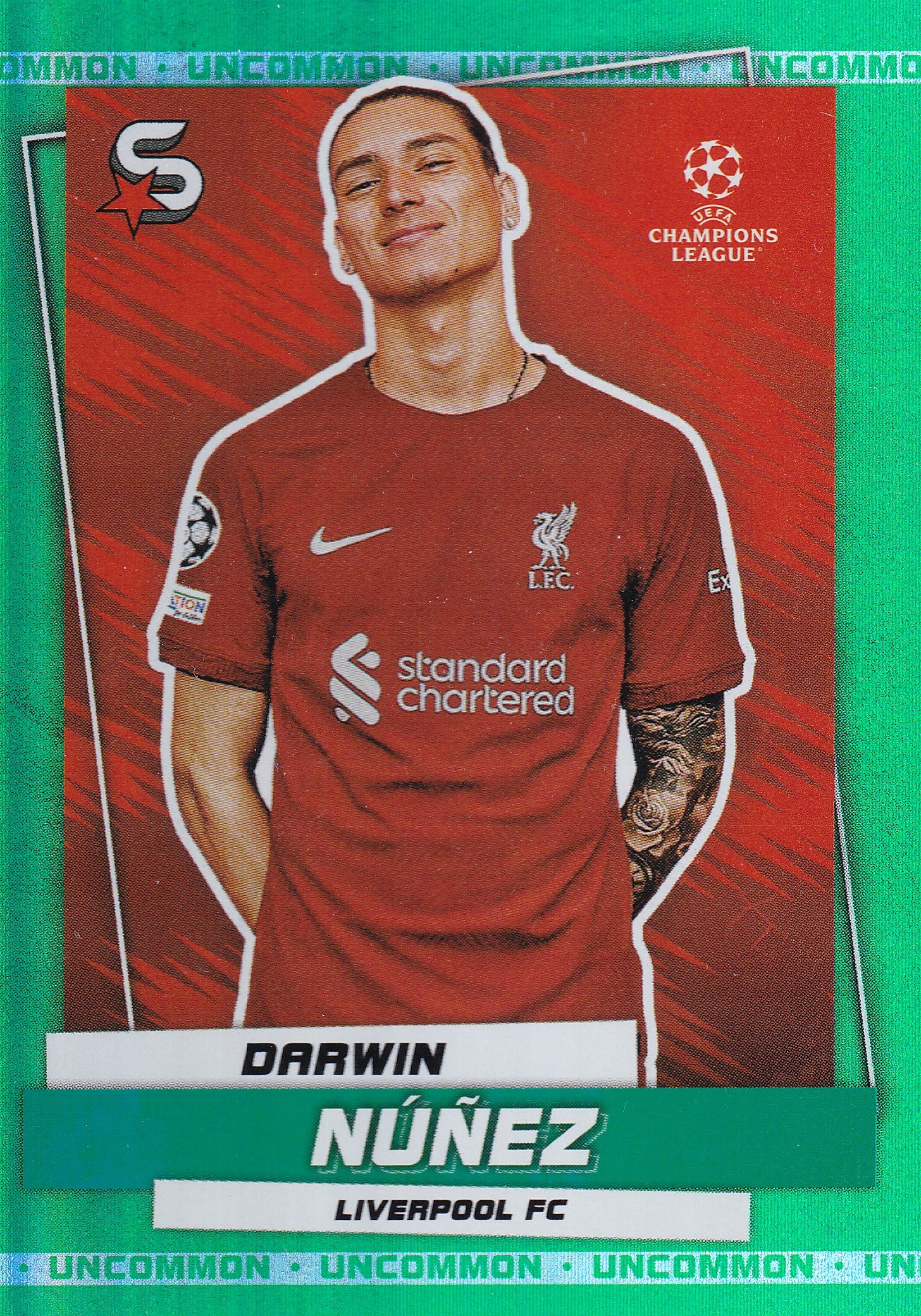 020. DARWIN NUÑEZ - LIVERPOOL - GREEN UNCOMMON