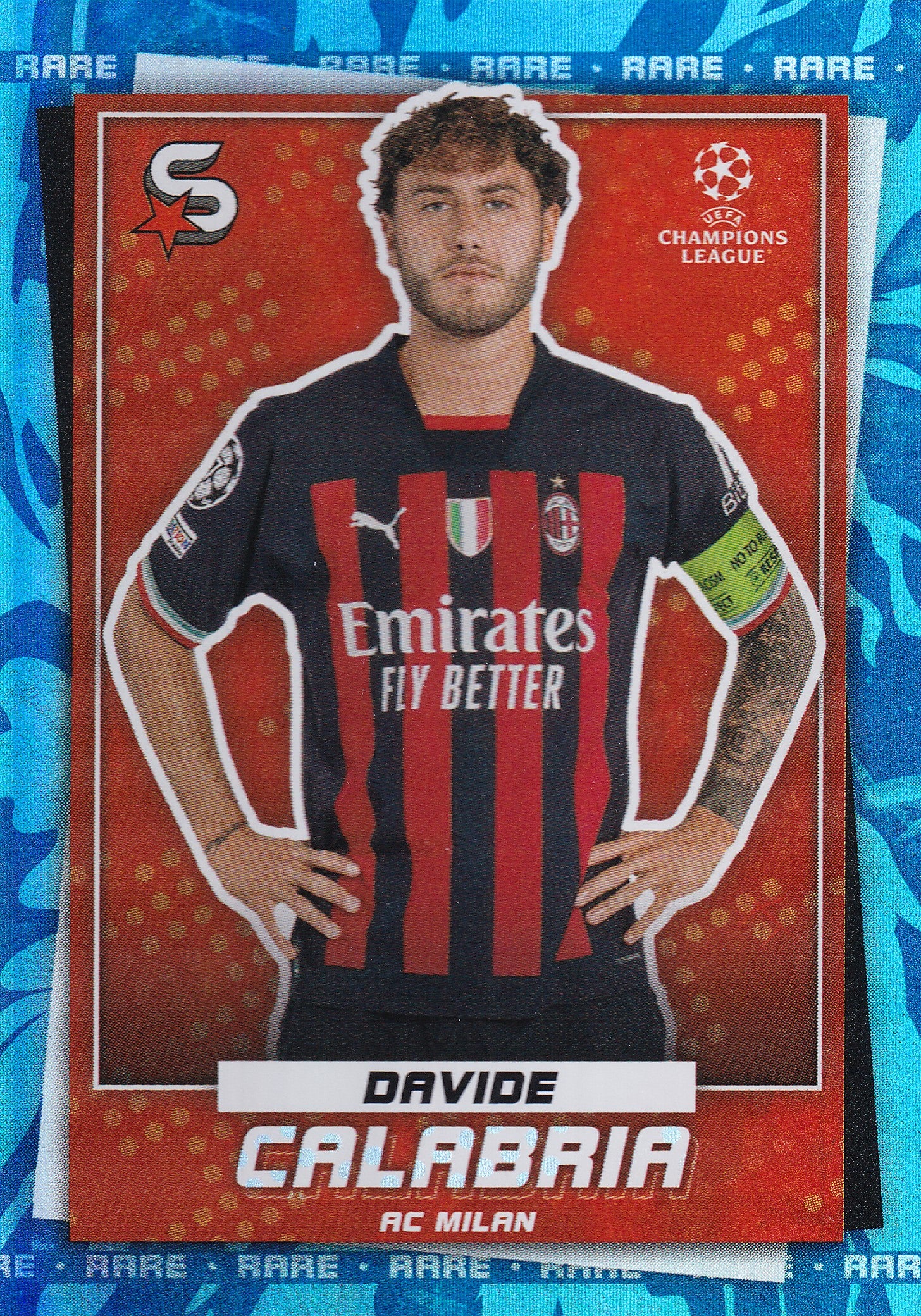 070. DAVIDE CALABRIA - AC MILAN - RARE