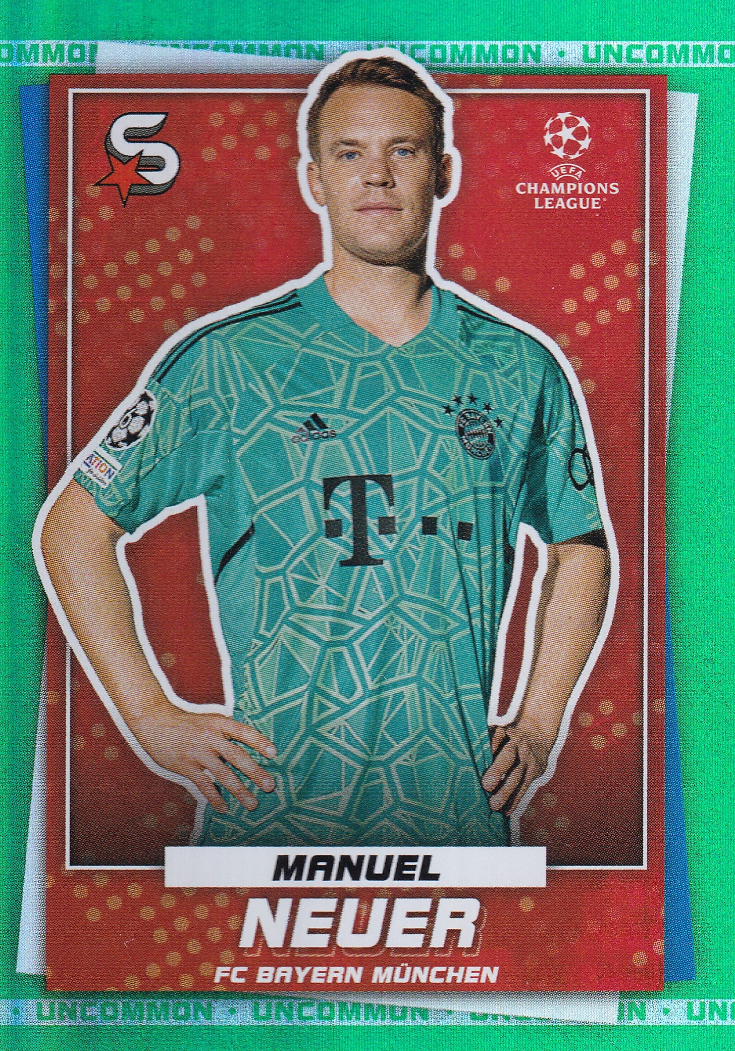 094. MANUEL NEUER - FC BAYERN MUNCHEN - GREEN UNCOMMON