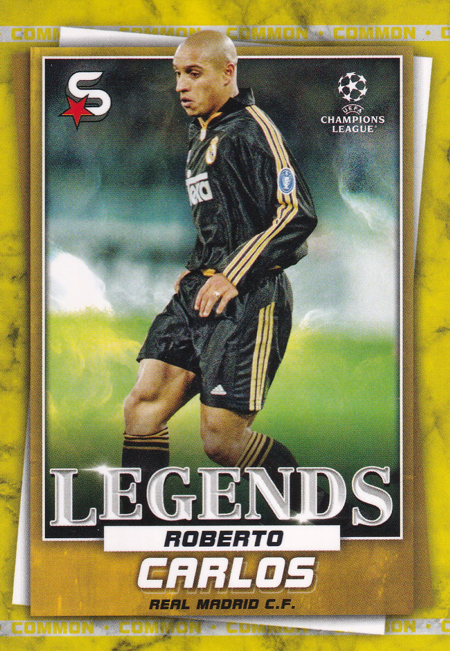 194. ROBERTO CARLOS - REAL MADRID C.F. - LEGENDS - YELLOW IMAGE
