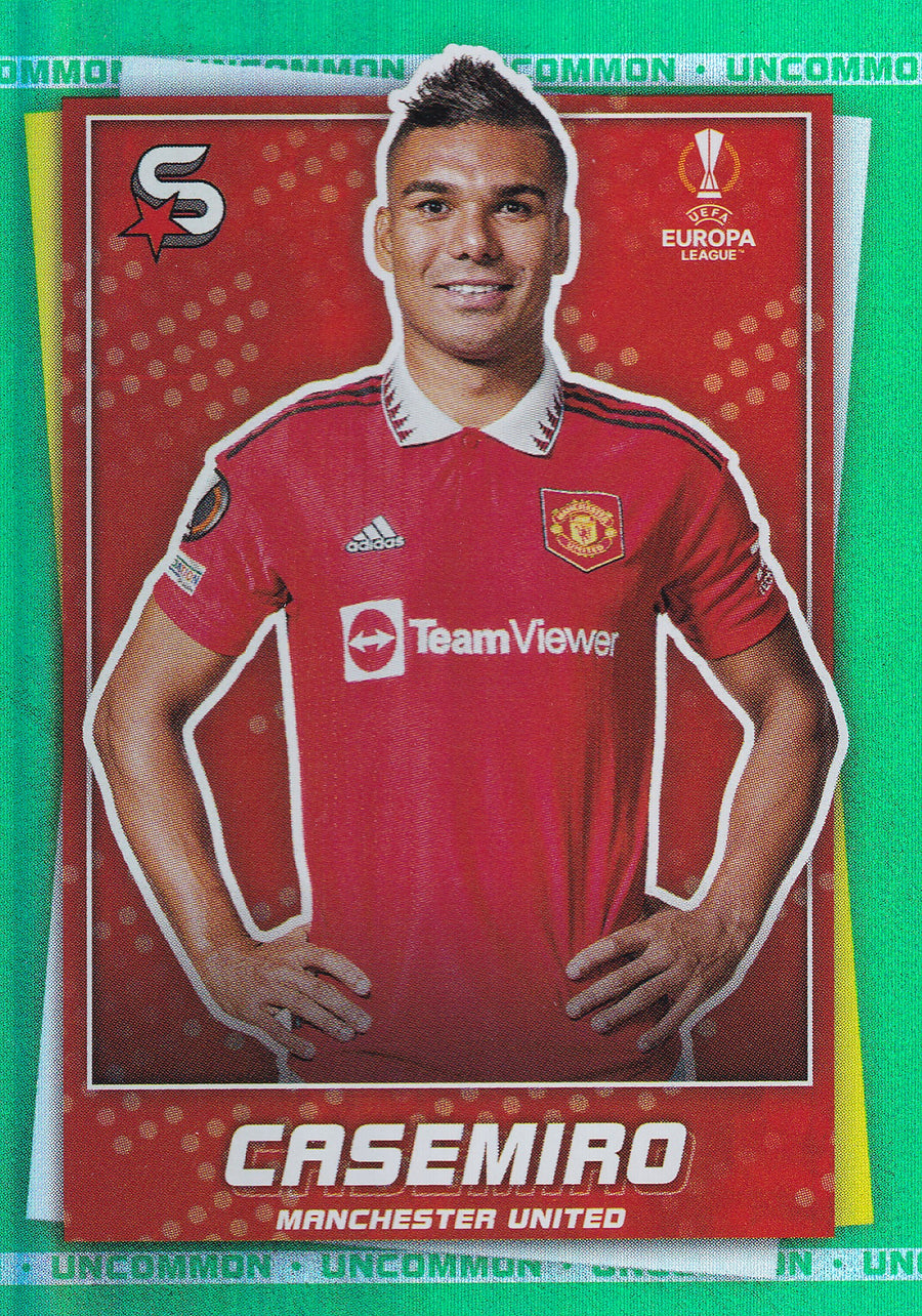 167. CASEMIRO - MANCHESTER UNITED - GREEN UNCOMMON