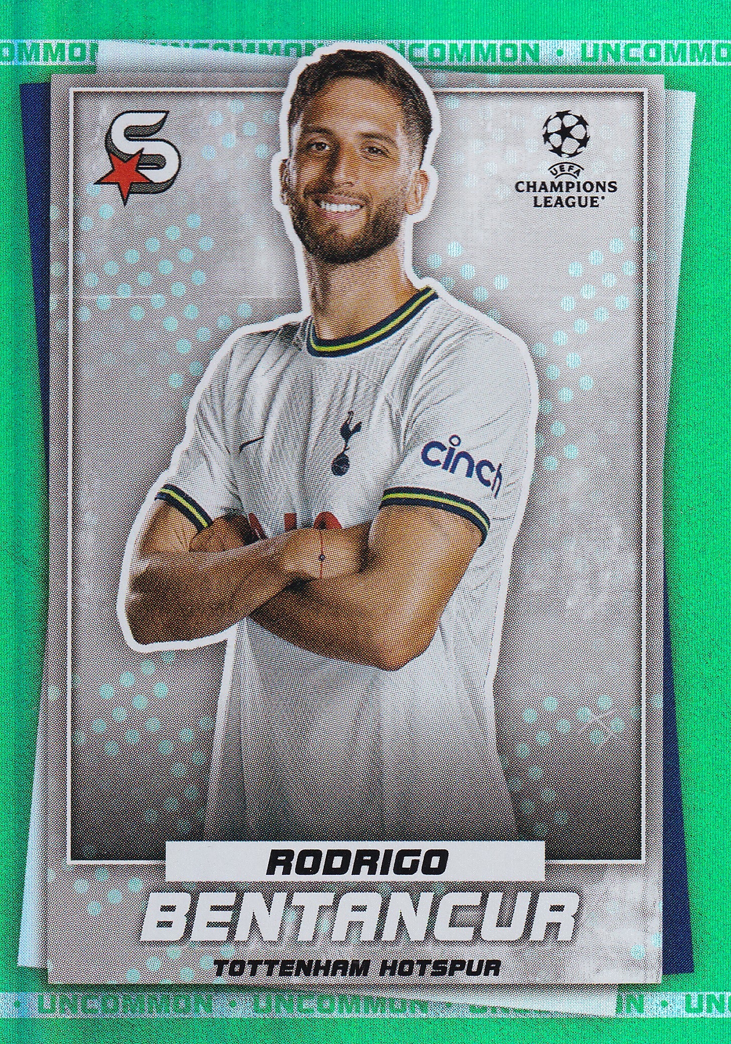 031. RODRIGO BENTANCUR - TOTTENHAM HOTSPUR - GREEN UNCOMMON