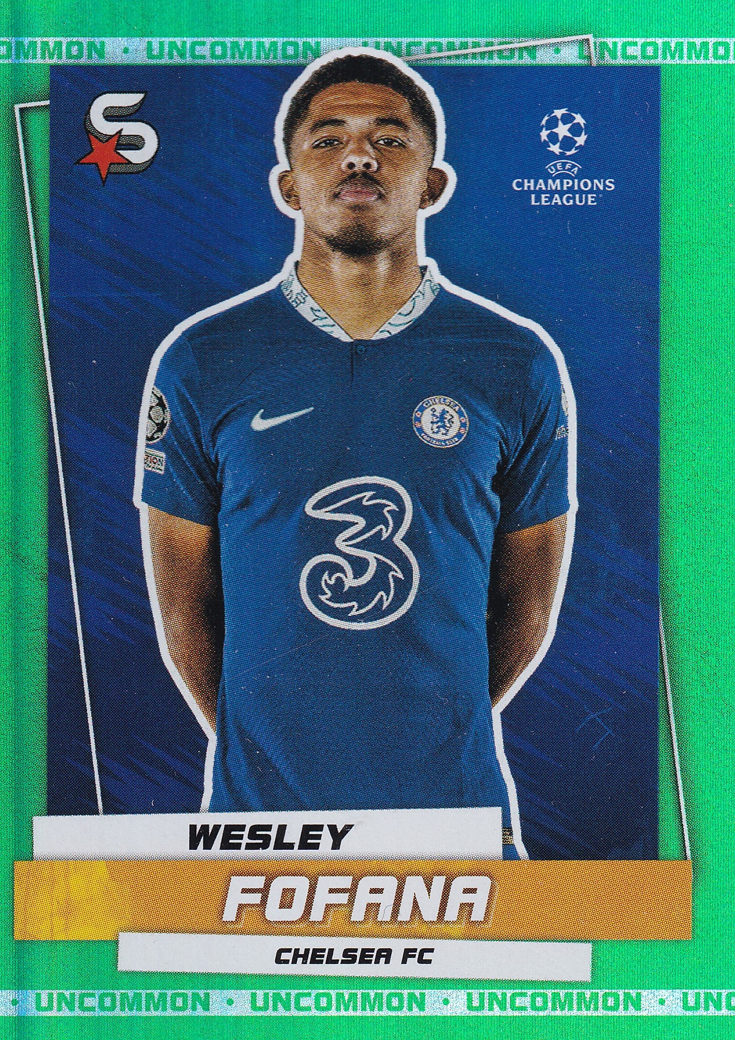022. WESLEY FOFANA - CHELSEA FC - GREEN UNCOMMON