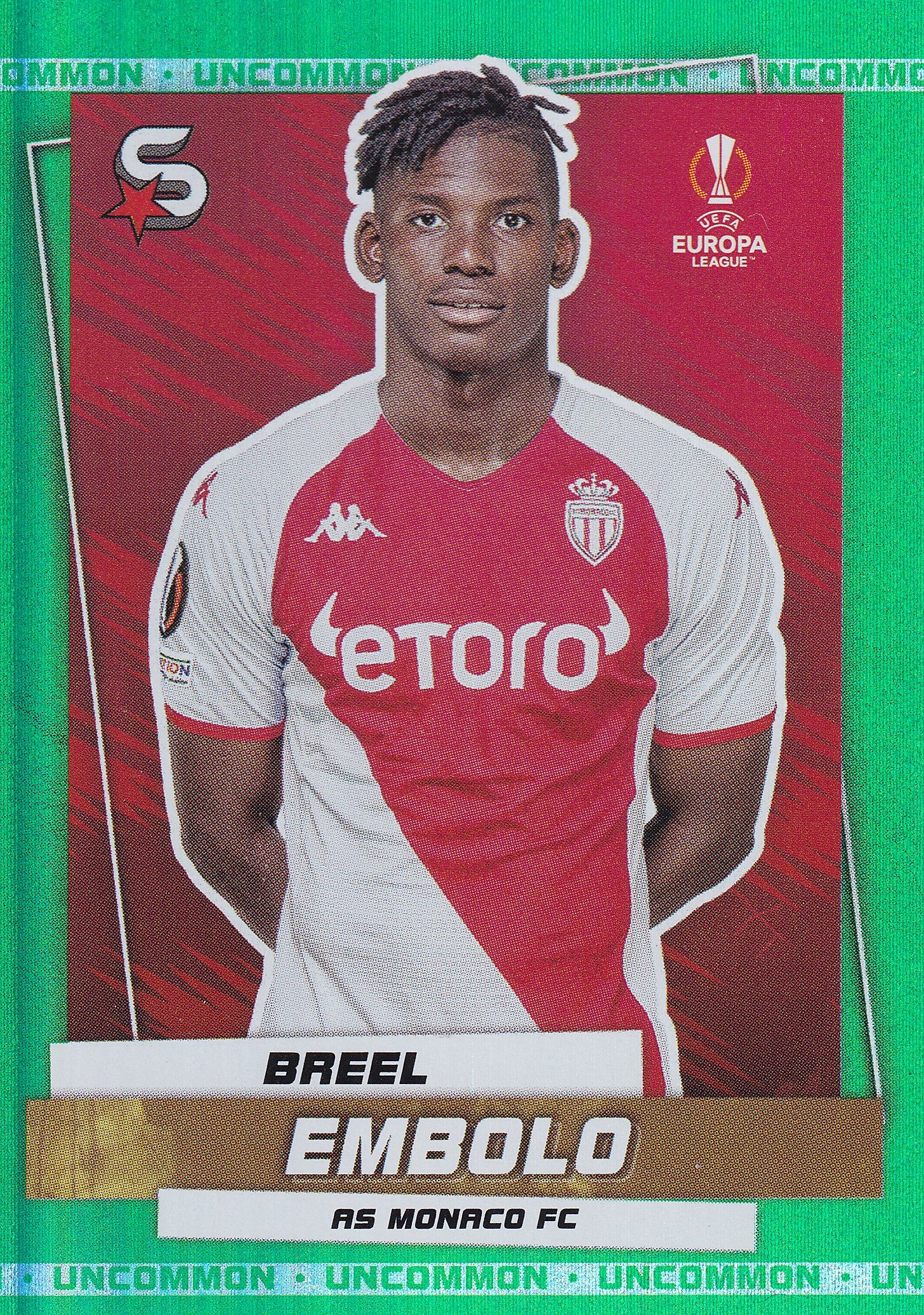 141. BREEL EMBOLO - AS MONACO FC - GREEN UNCOMMON